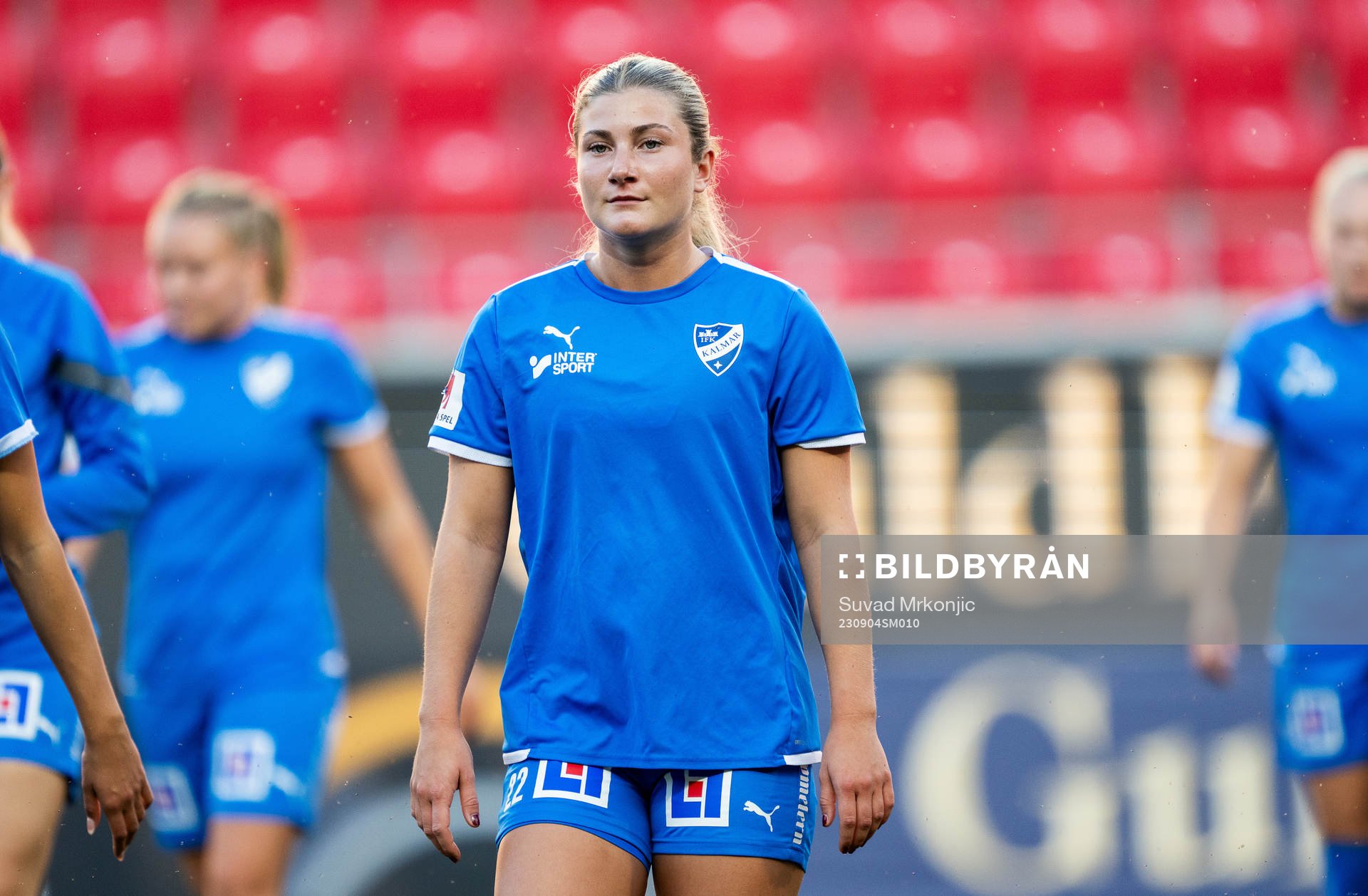 under fotbollsmatchen i Damallsvenskan mellan Kalmar och