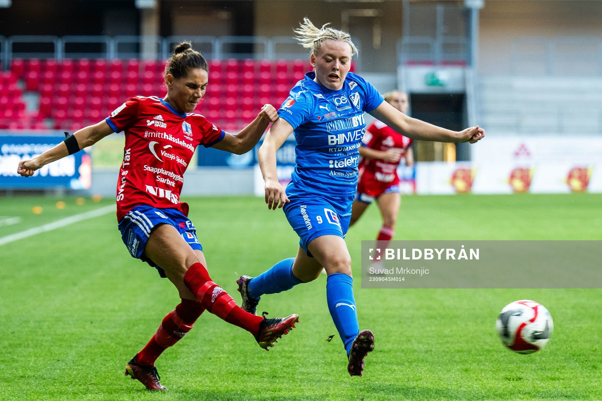 Vittsjös Elisabet Klinga och Kalmars Nova Karlsson