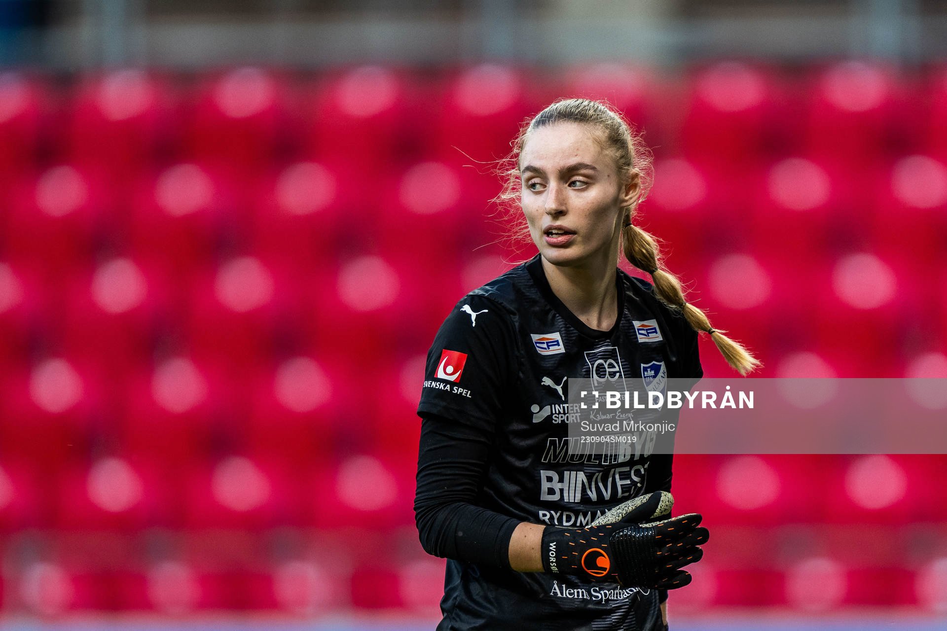 Kalmars Laura Frederikke Worsøe Nielsen deppar