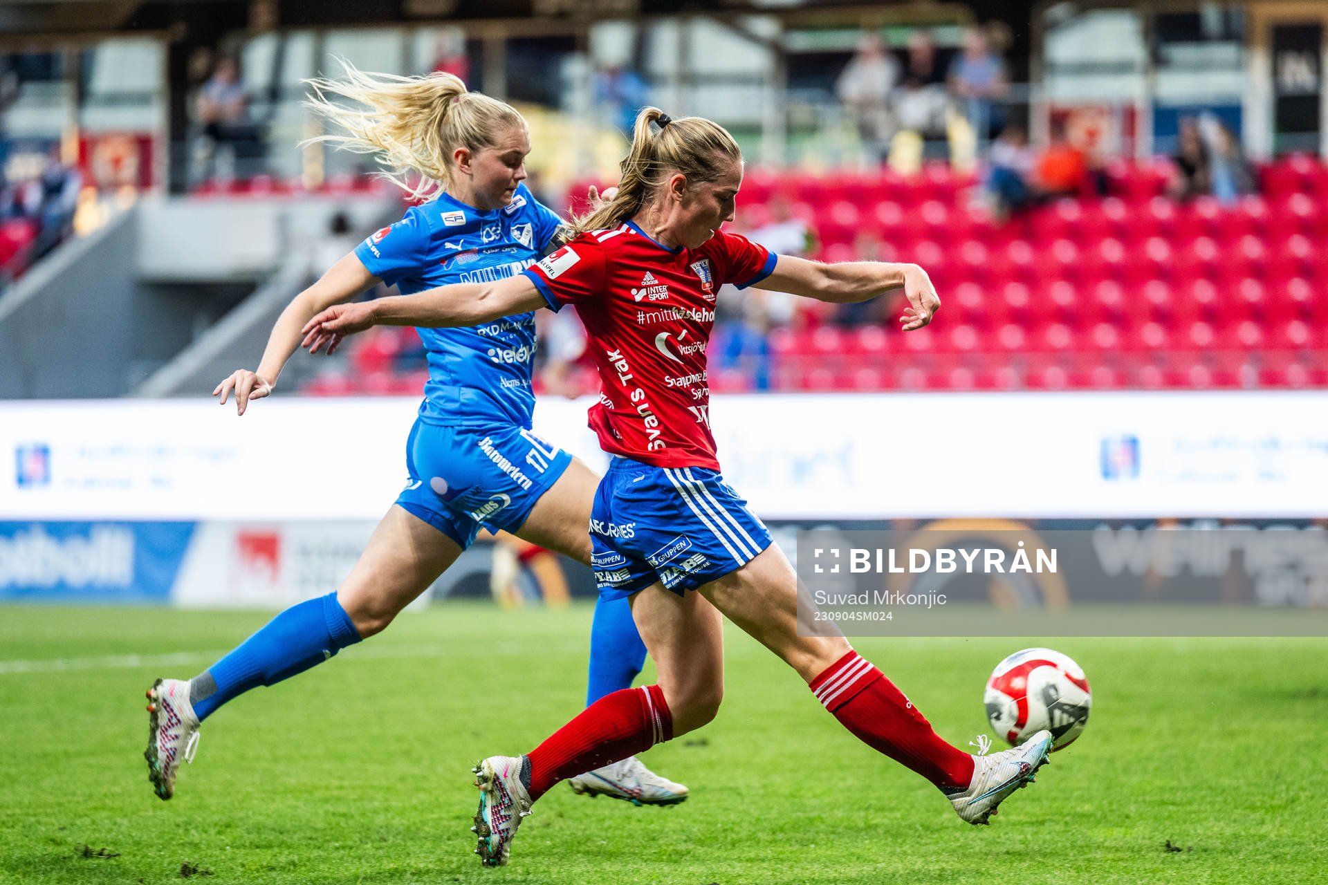 Kalmars Amanda Persson och Vittsjös Linda Sällström