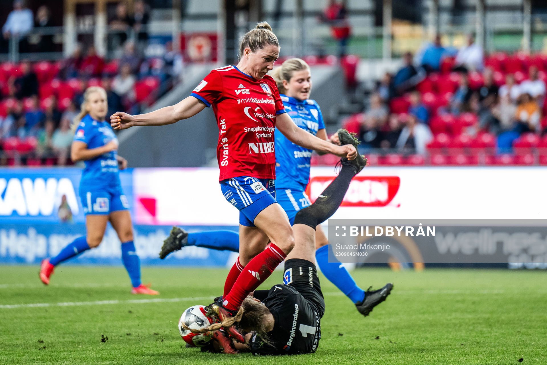 Vittsjös Clara Markstedt och Kalmars Laura Frederikke
