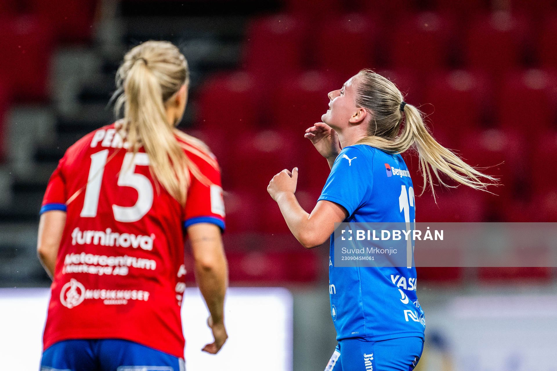 Kalmars Moa Petersson deppar