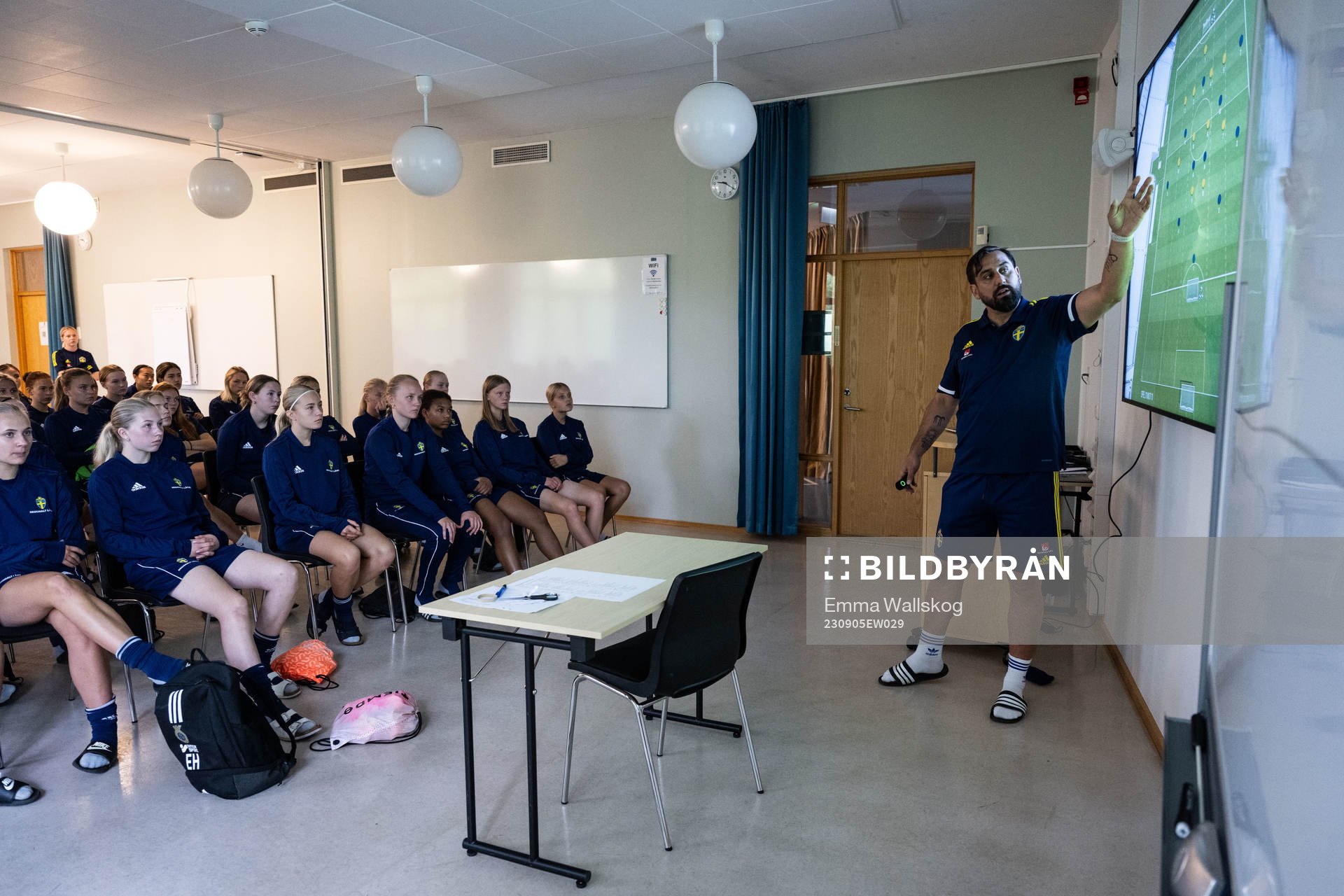 Spelare och ledare Claudio Pereyra