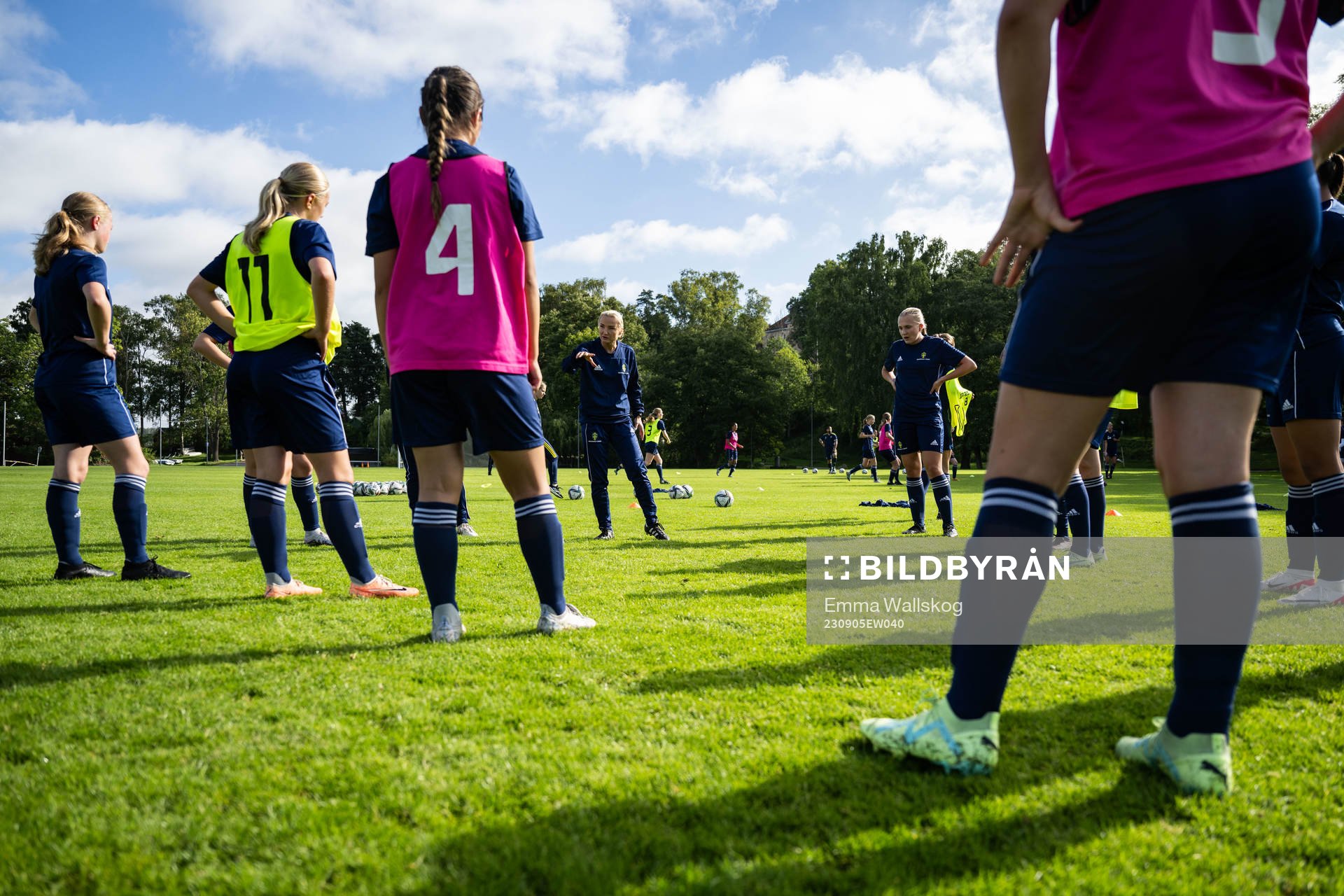 Spelare och ledare Julie Rytterlund
