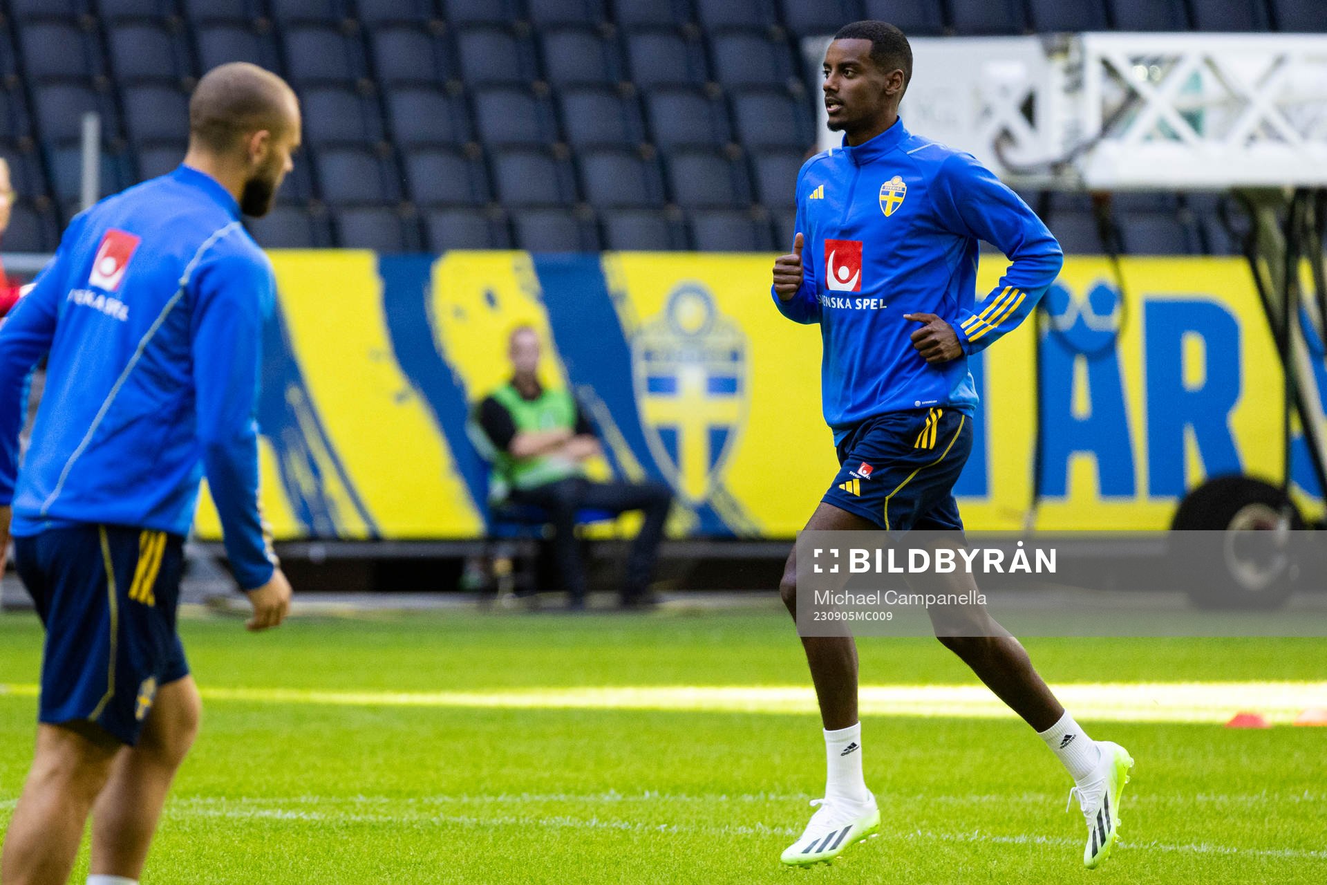 Alexander Isak of Sweden