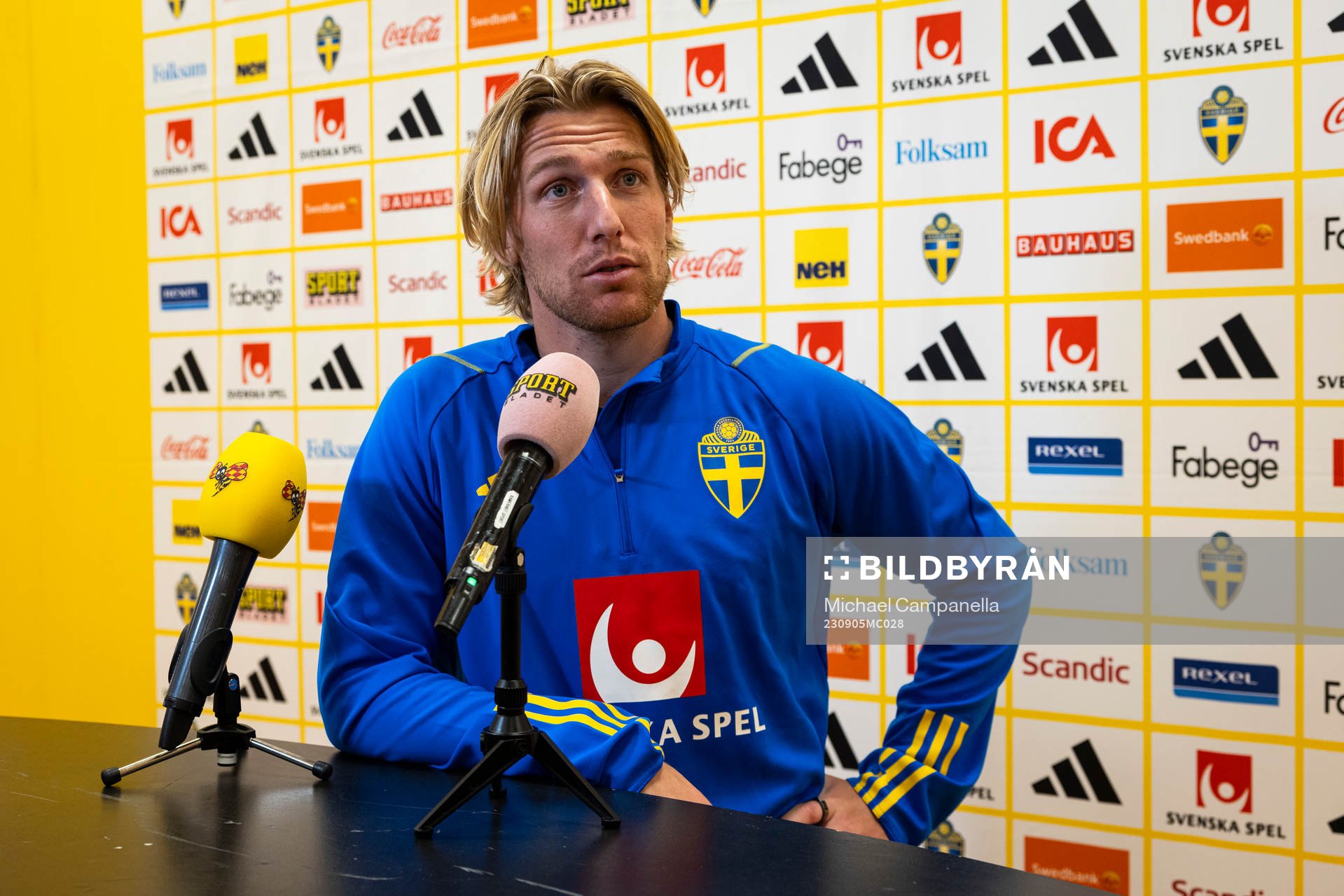 Emil Forsberg of Sweden