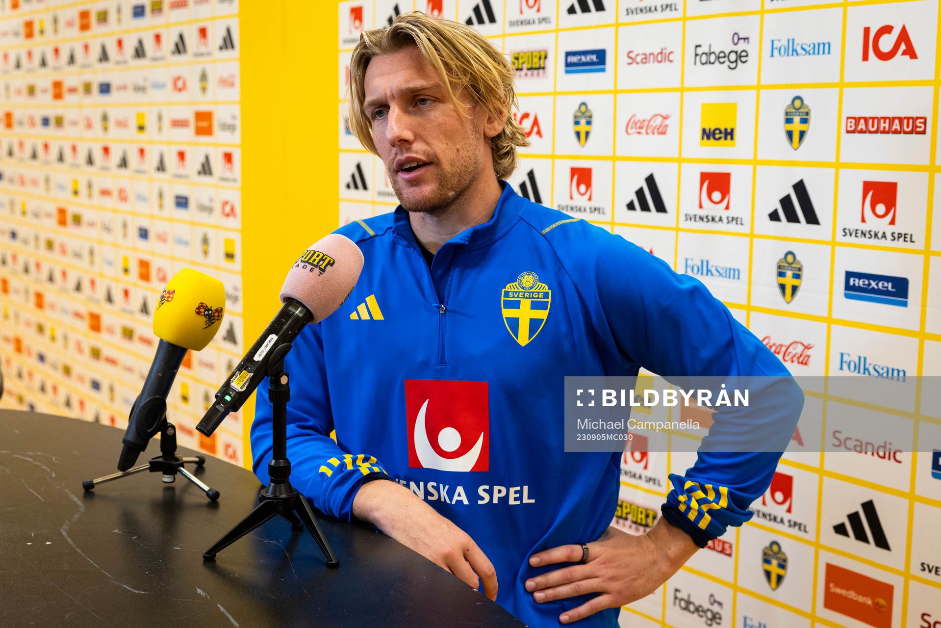 Emil Forsberg of Sweden