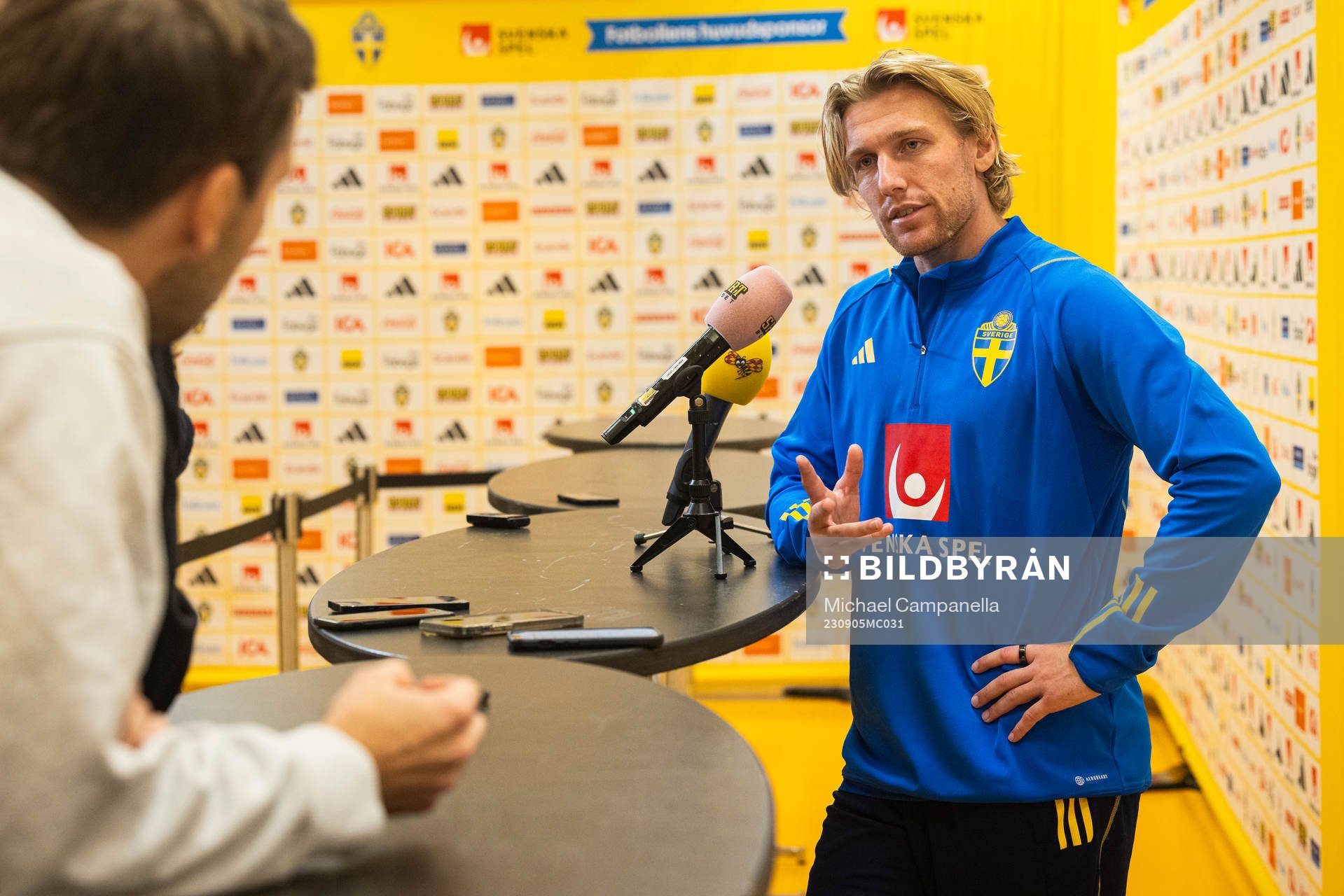 Emil Forsberg of Sweden