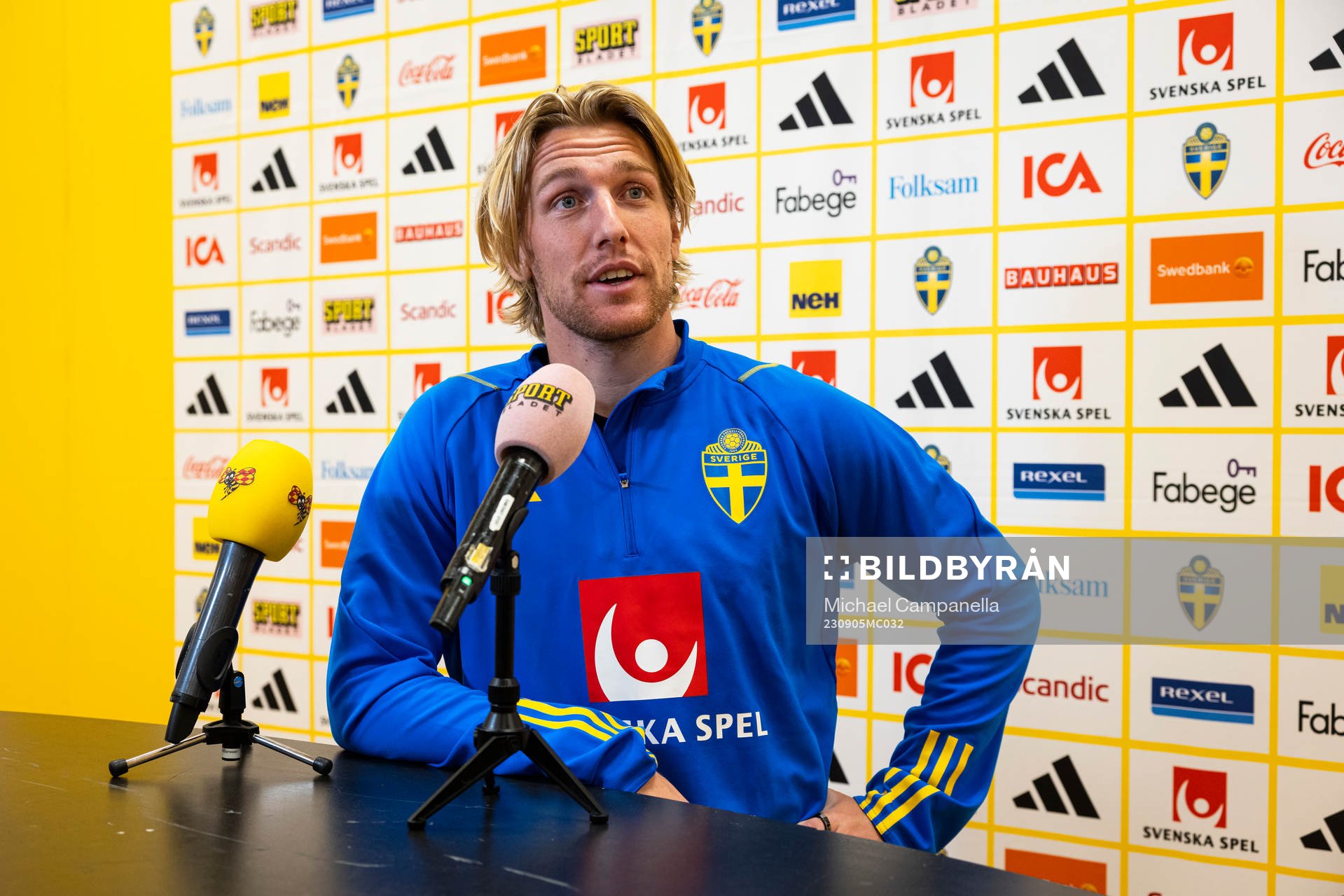 Emil Forsberg of Sweden