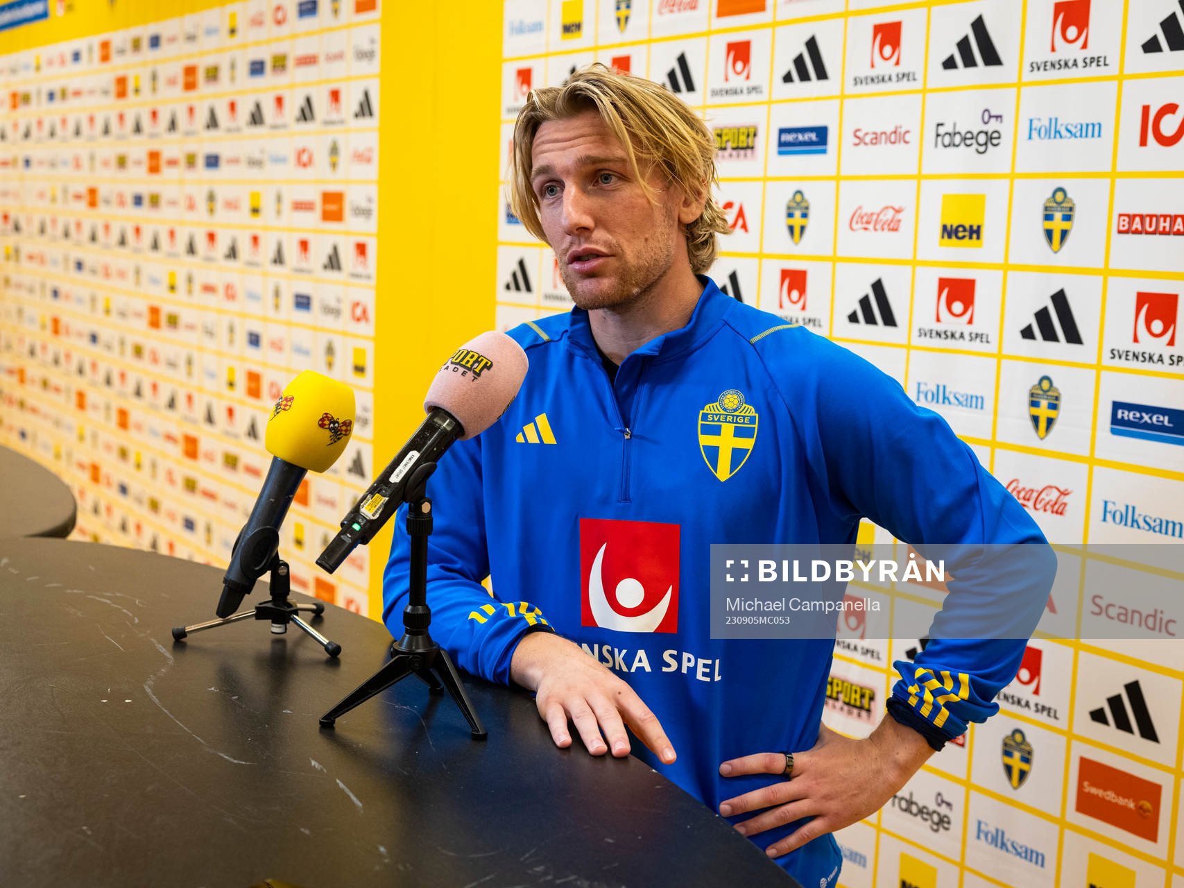 Emil Forsberg of Sweden