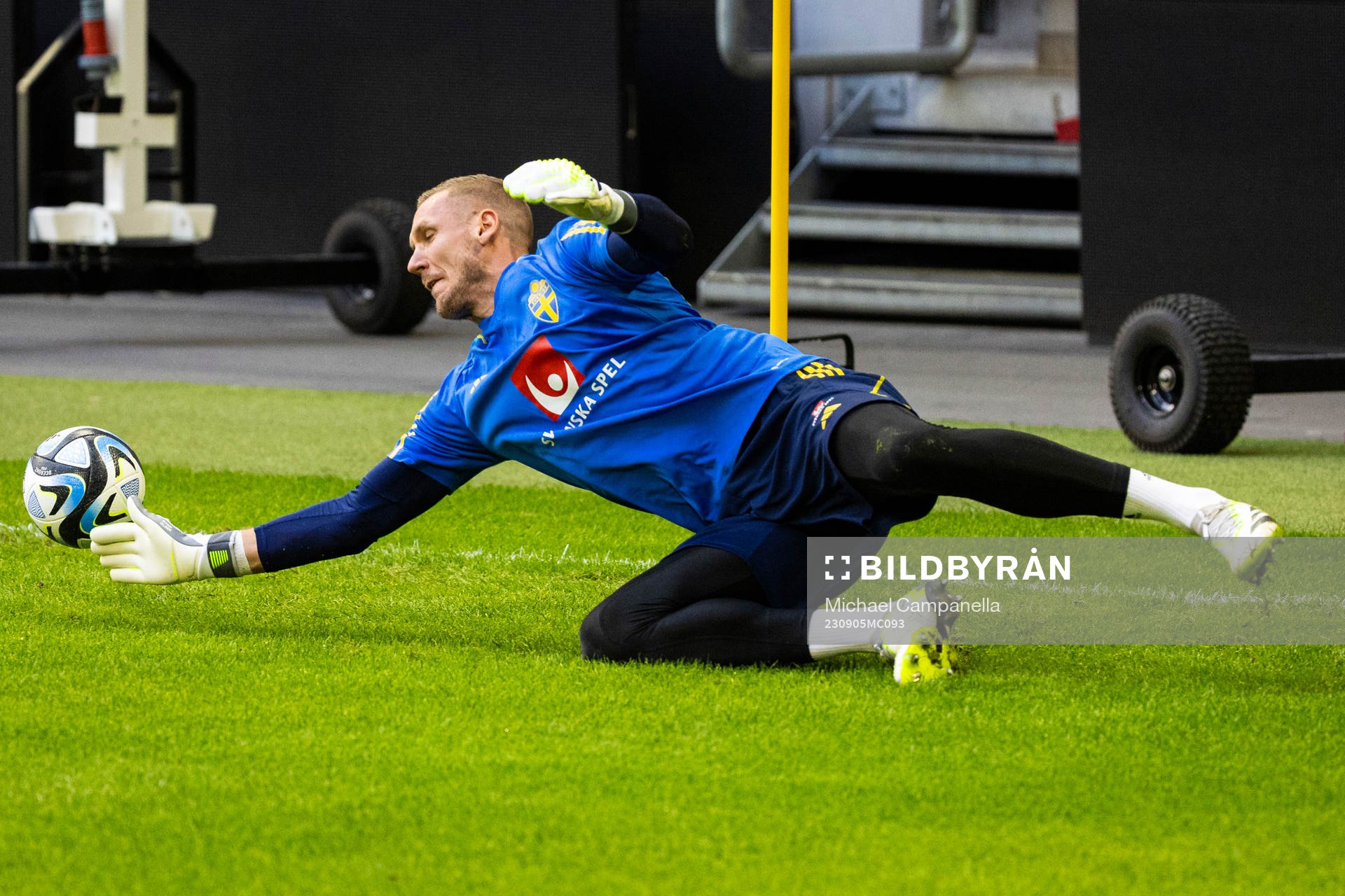 Robin Olsen of Sweden