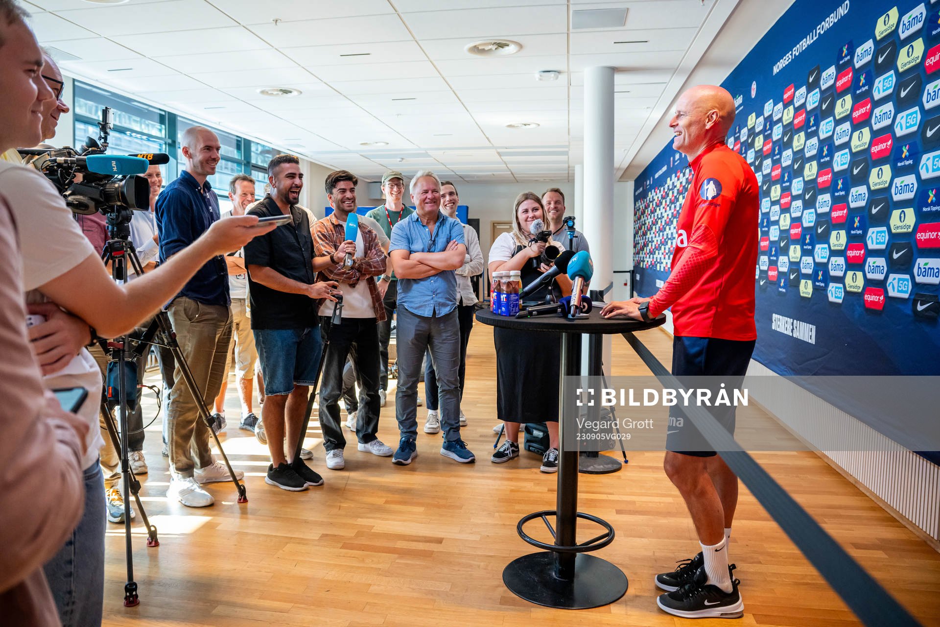 Ståle Solbakken, head coach of the Norwegian national