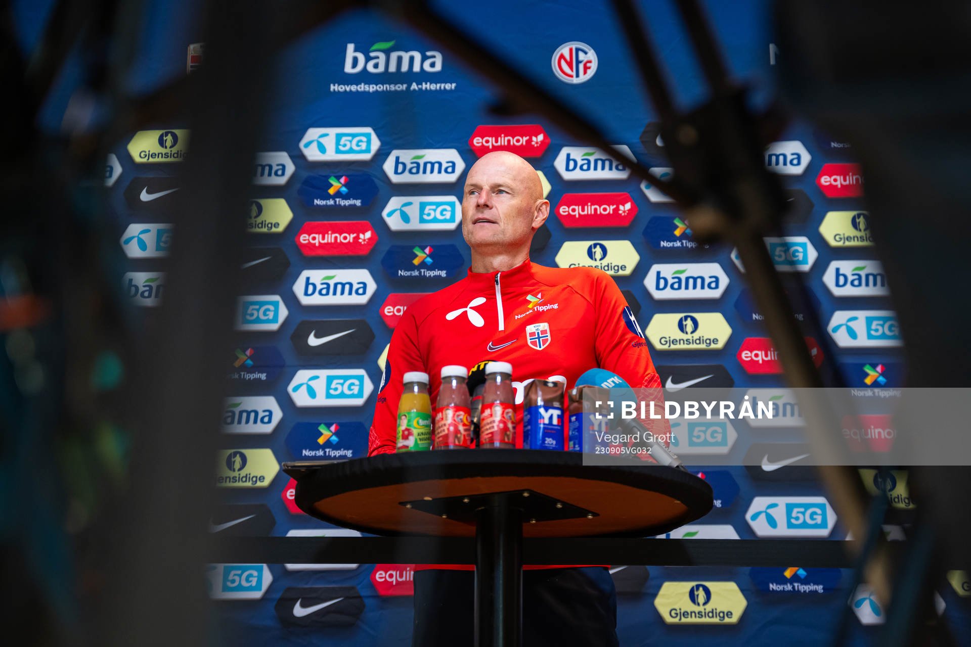 Ståle Solbakken, head coach of the Norwegian national