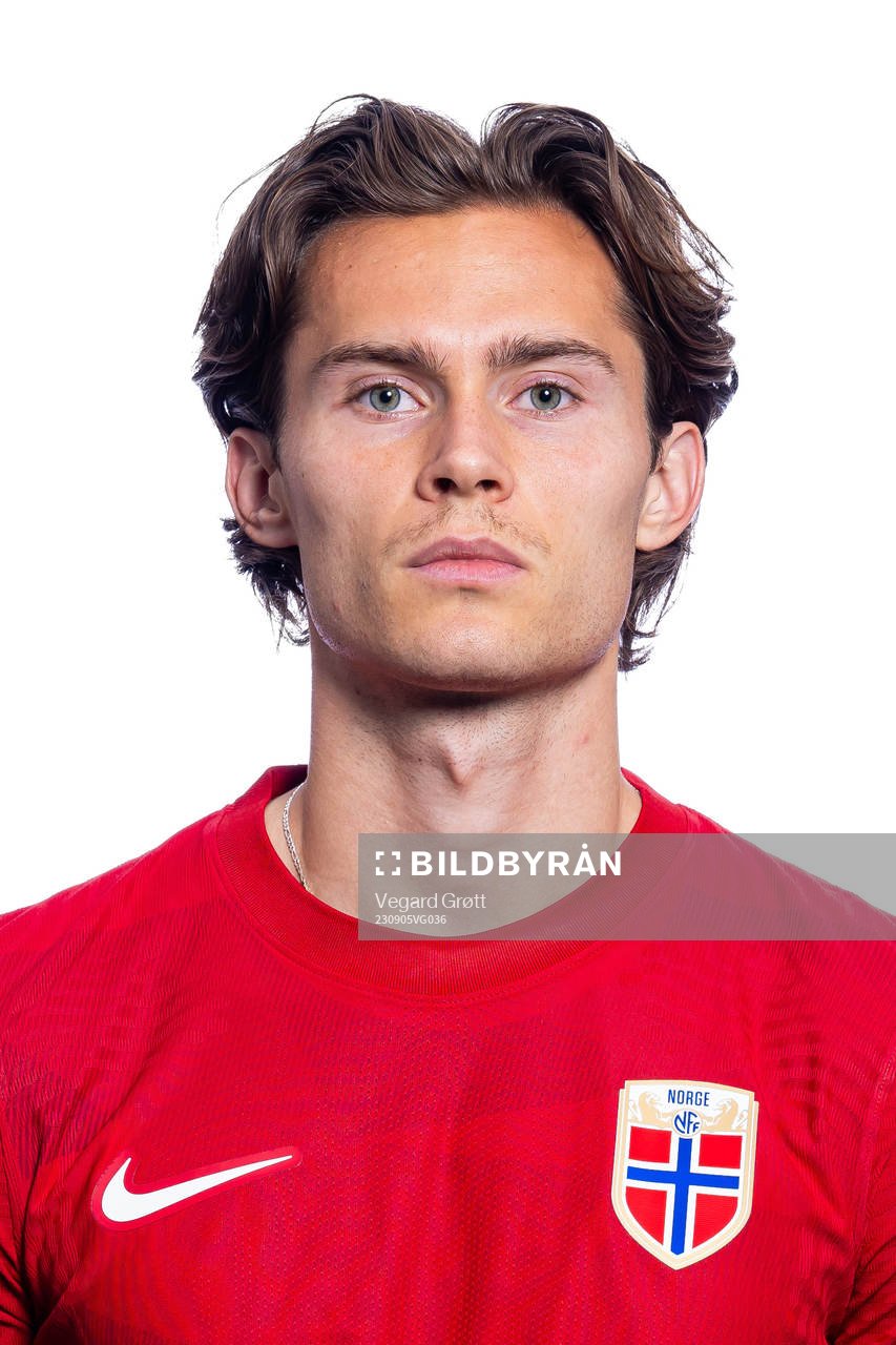 Markus Solbakken of the Norwegian national football team
