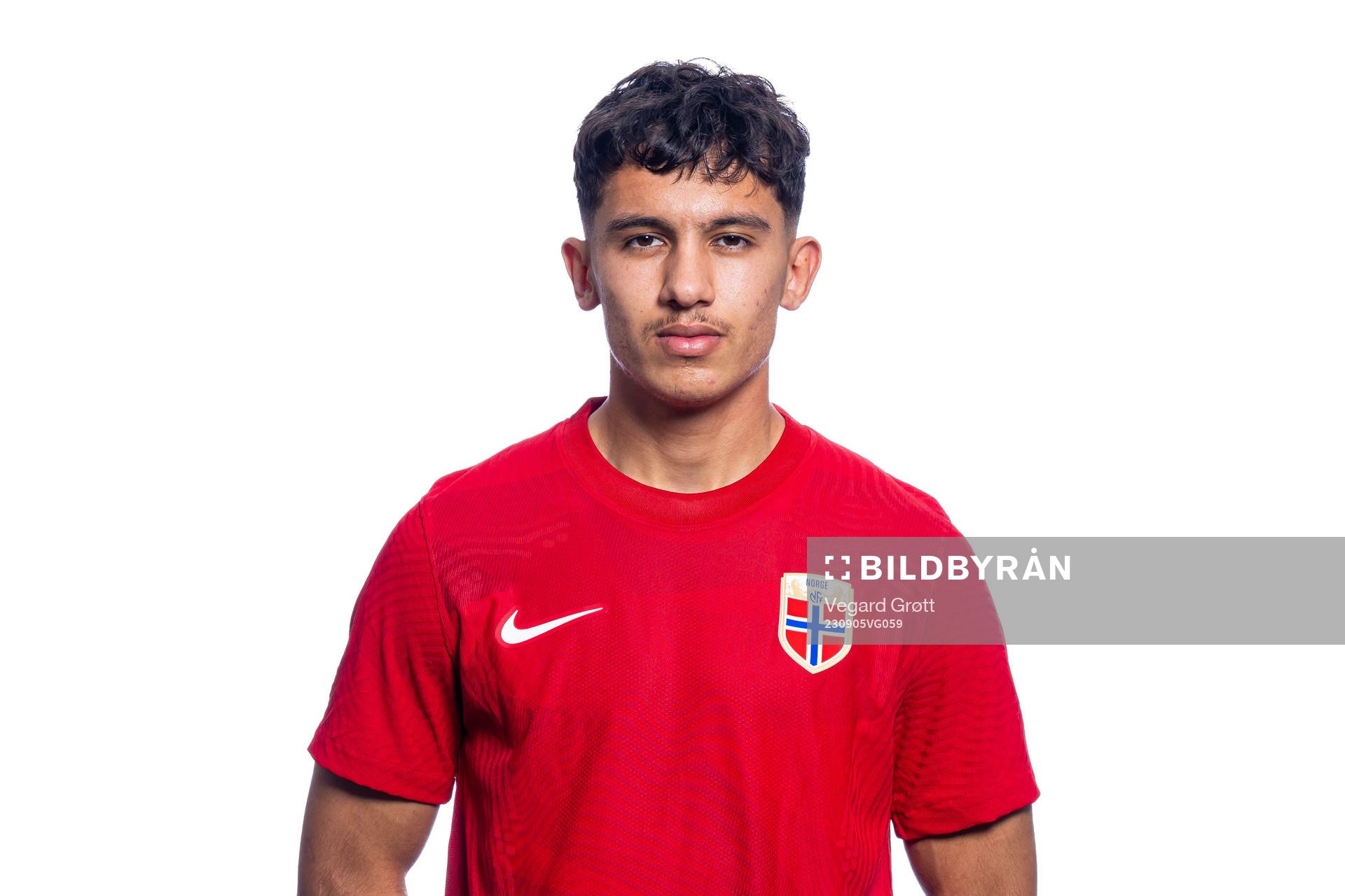 Osame Sahraoui of the Norwegian national football team