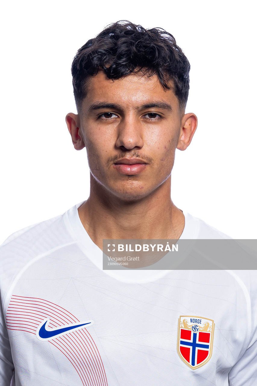 Osame Sahraoui of the Norwegian national football team
