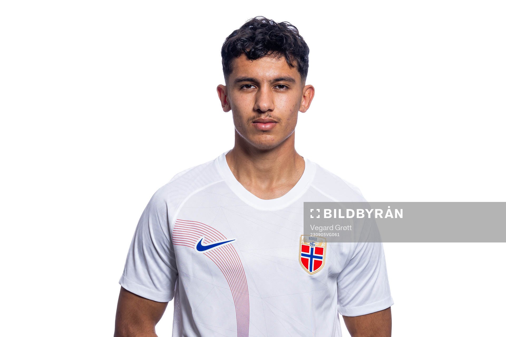 Osame Sahraoui of the Norwegian national football team