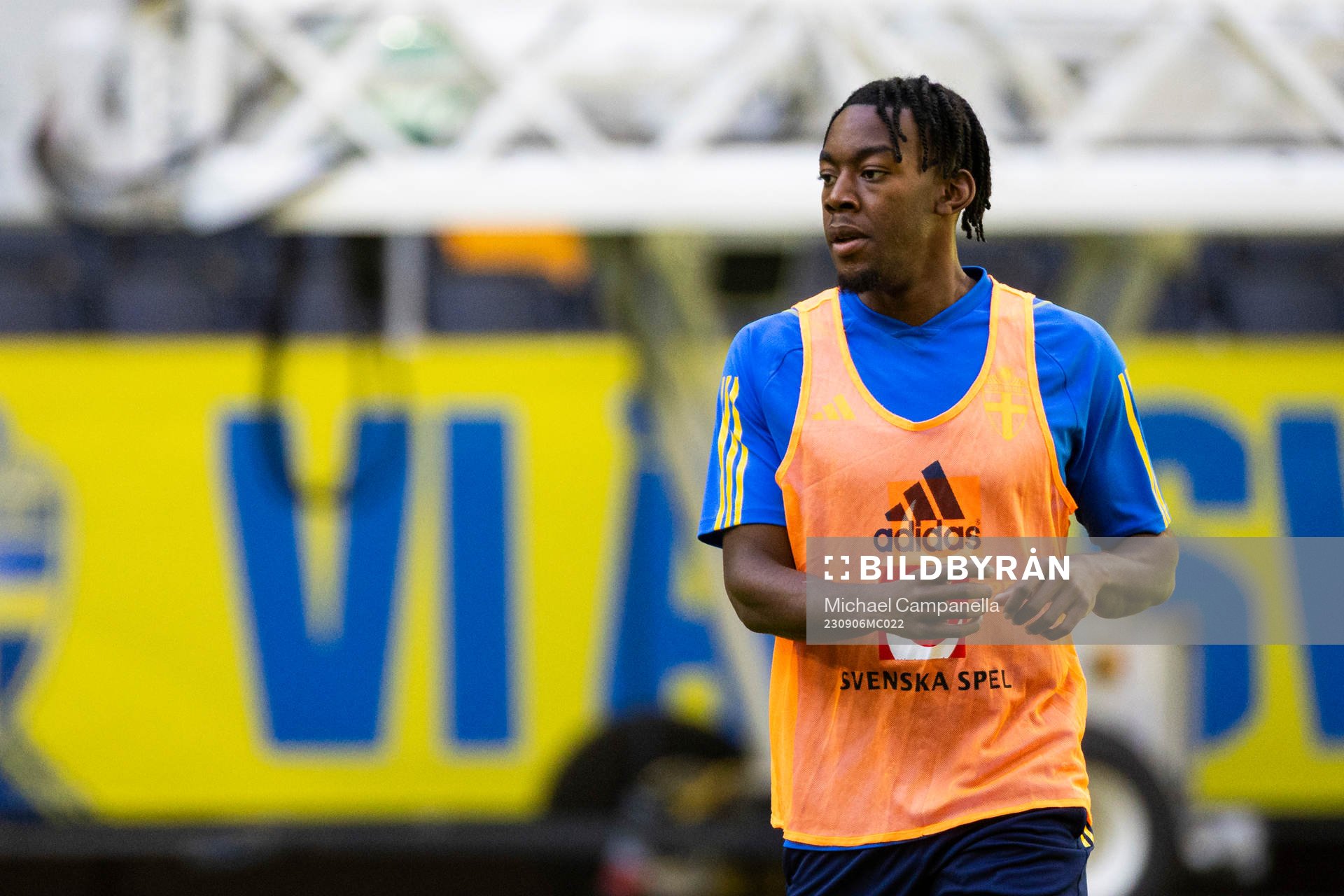 Anthony Elanga of Sweden