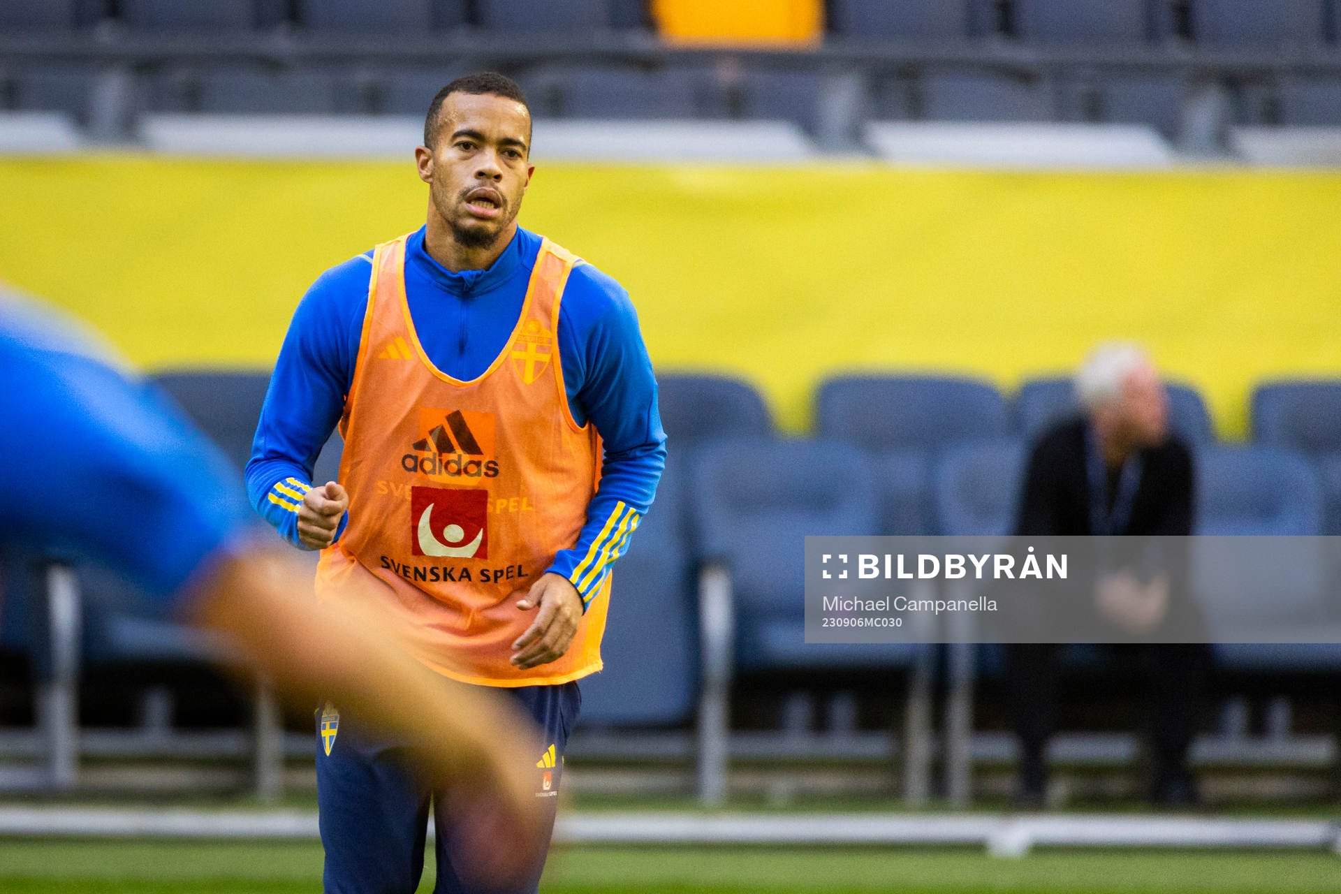 Robin Quaison of Sweden