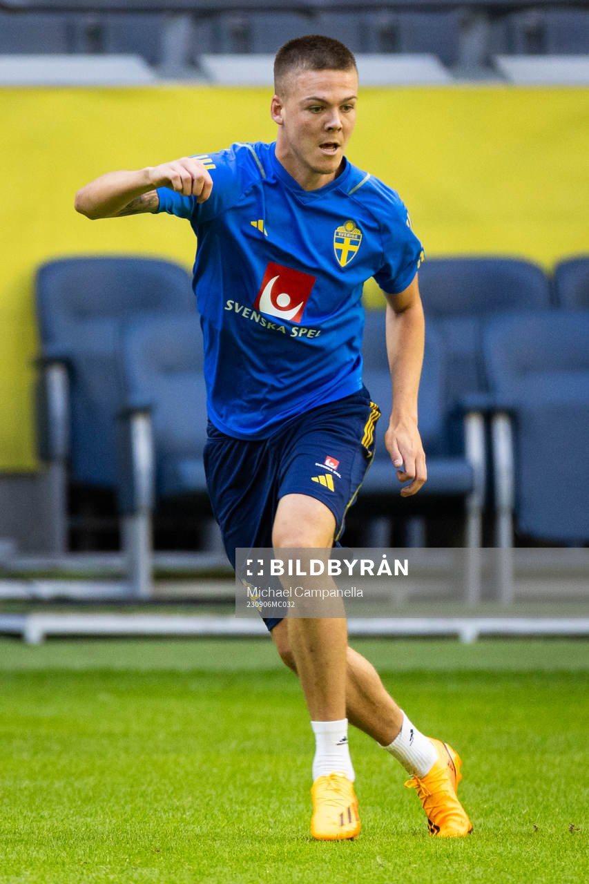 Emil Holm of Sweden