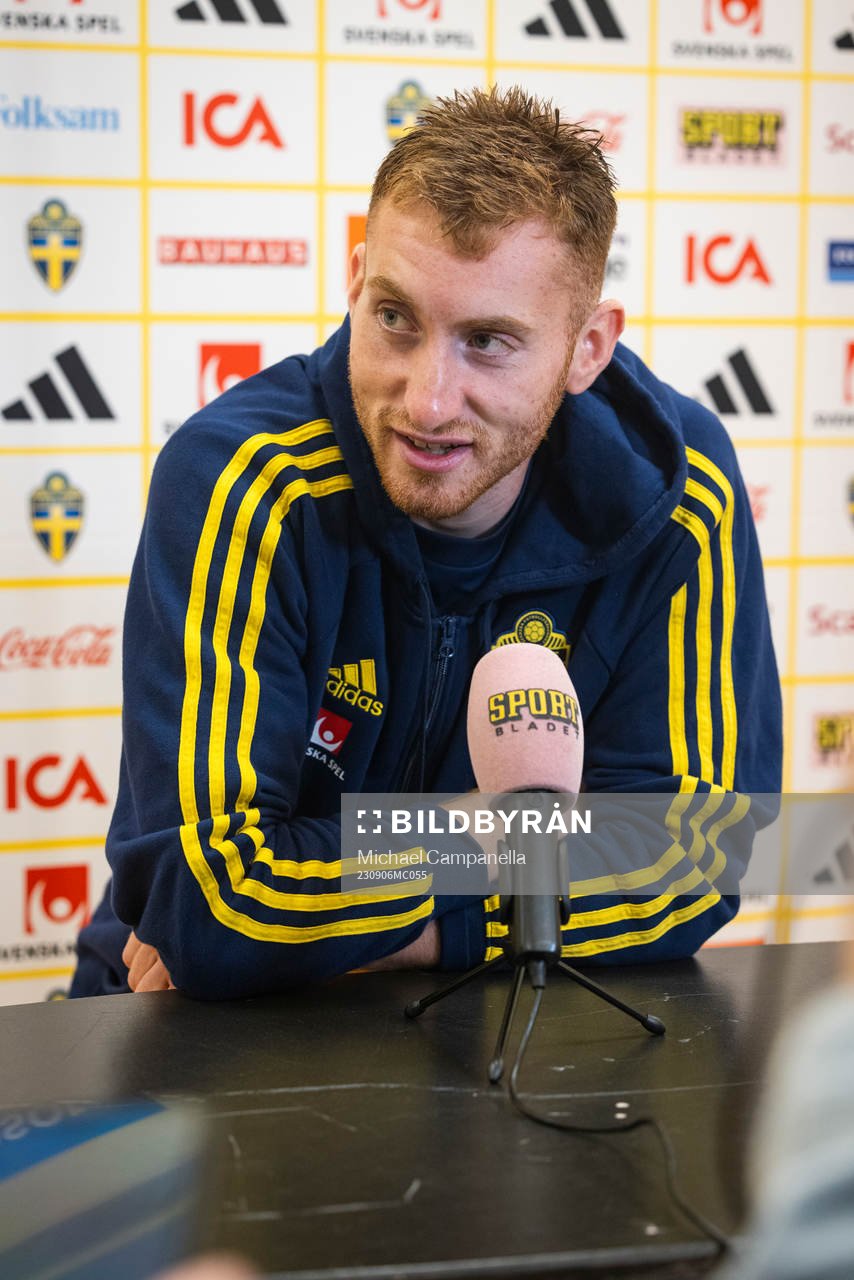 Dejan Kulusevski of Sweden