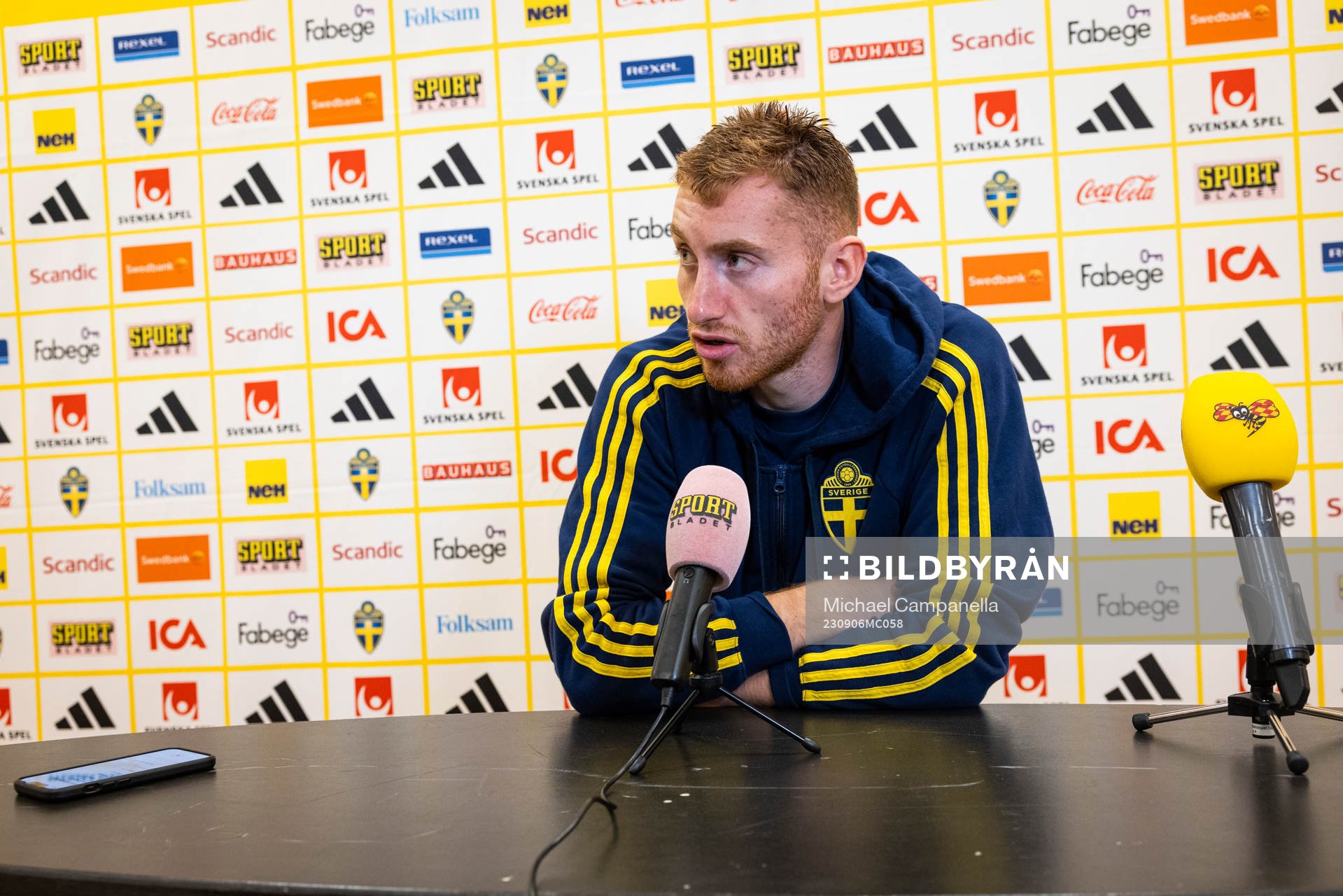 Dejan Kulusevski of Sweden