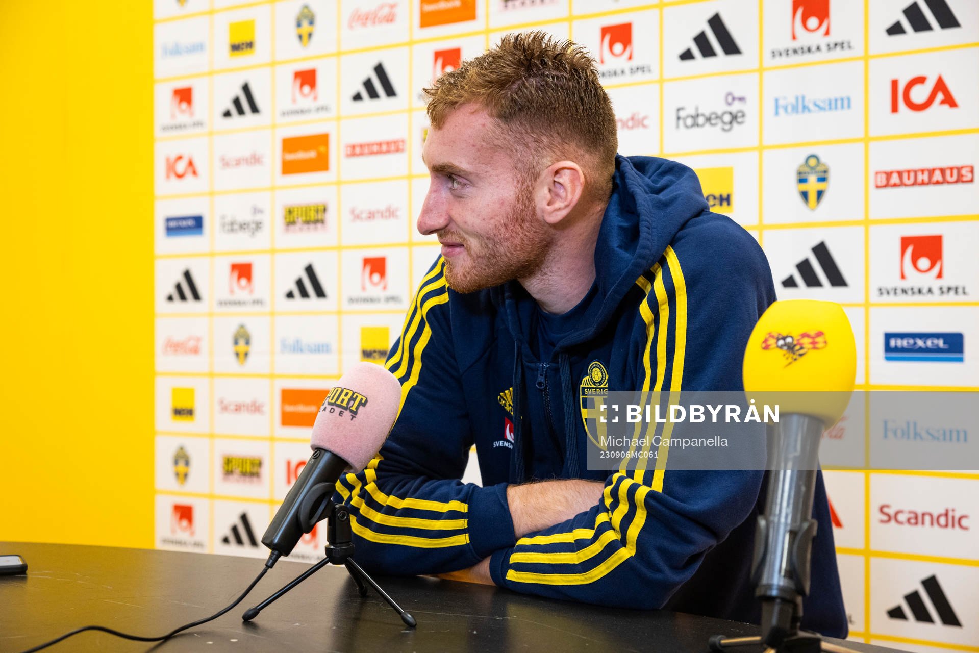 Dejan Kulusevski of Sweden