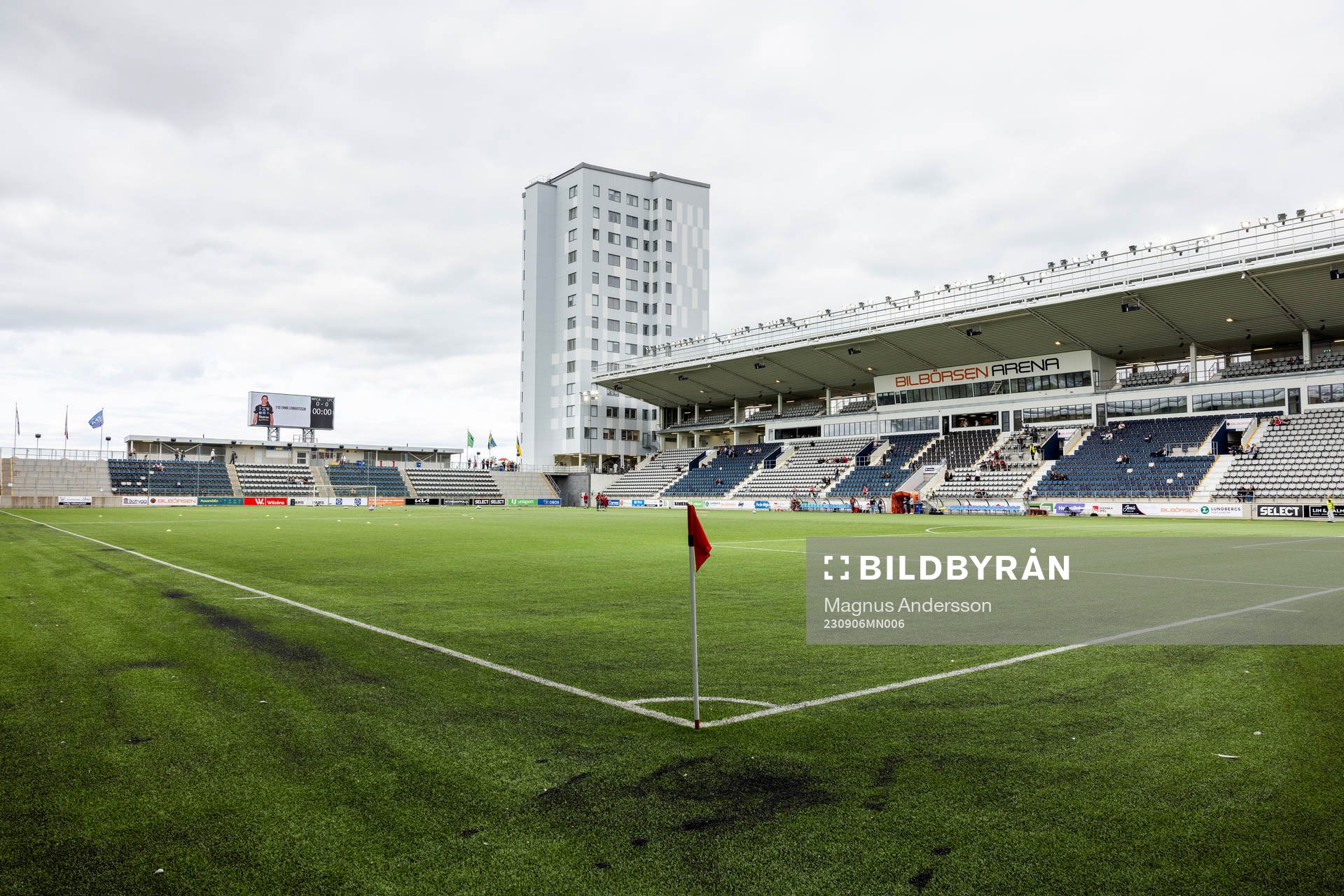 General view of Bilbörsen Arena