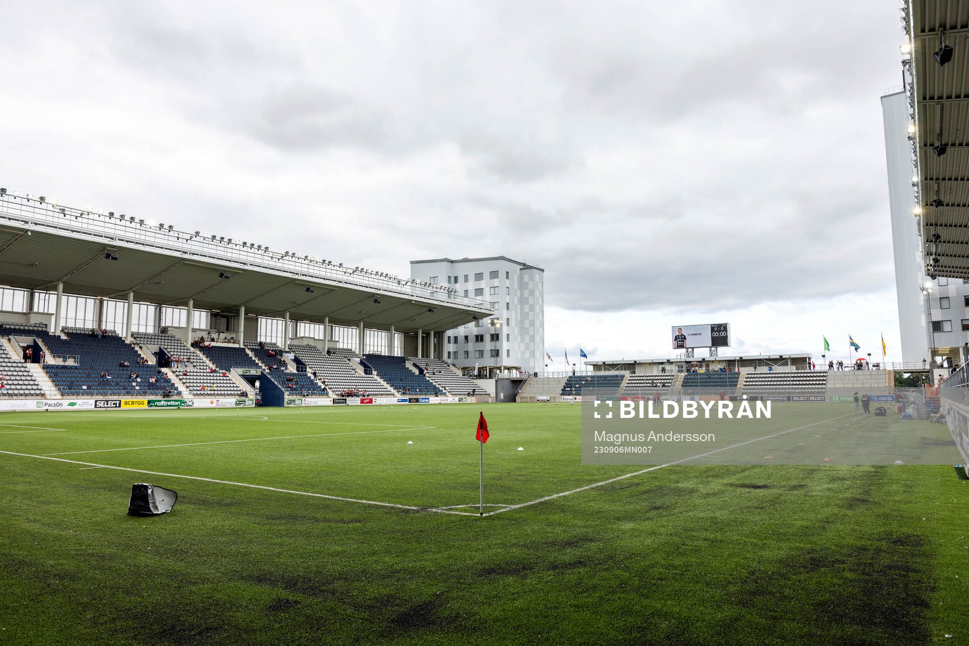 General view of Bilbörsen Arena