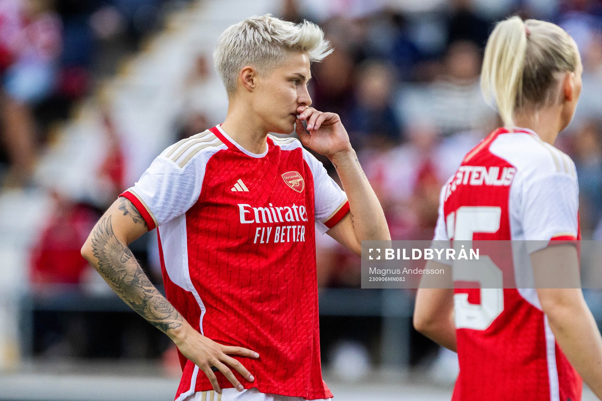 Lina Hurtig of Arsenal