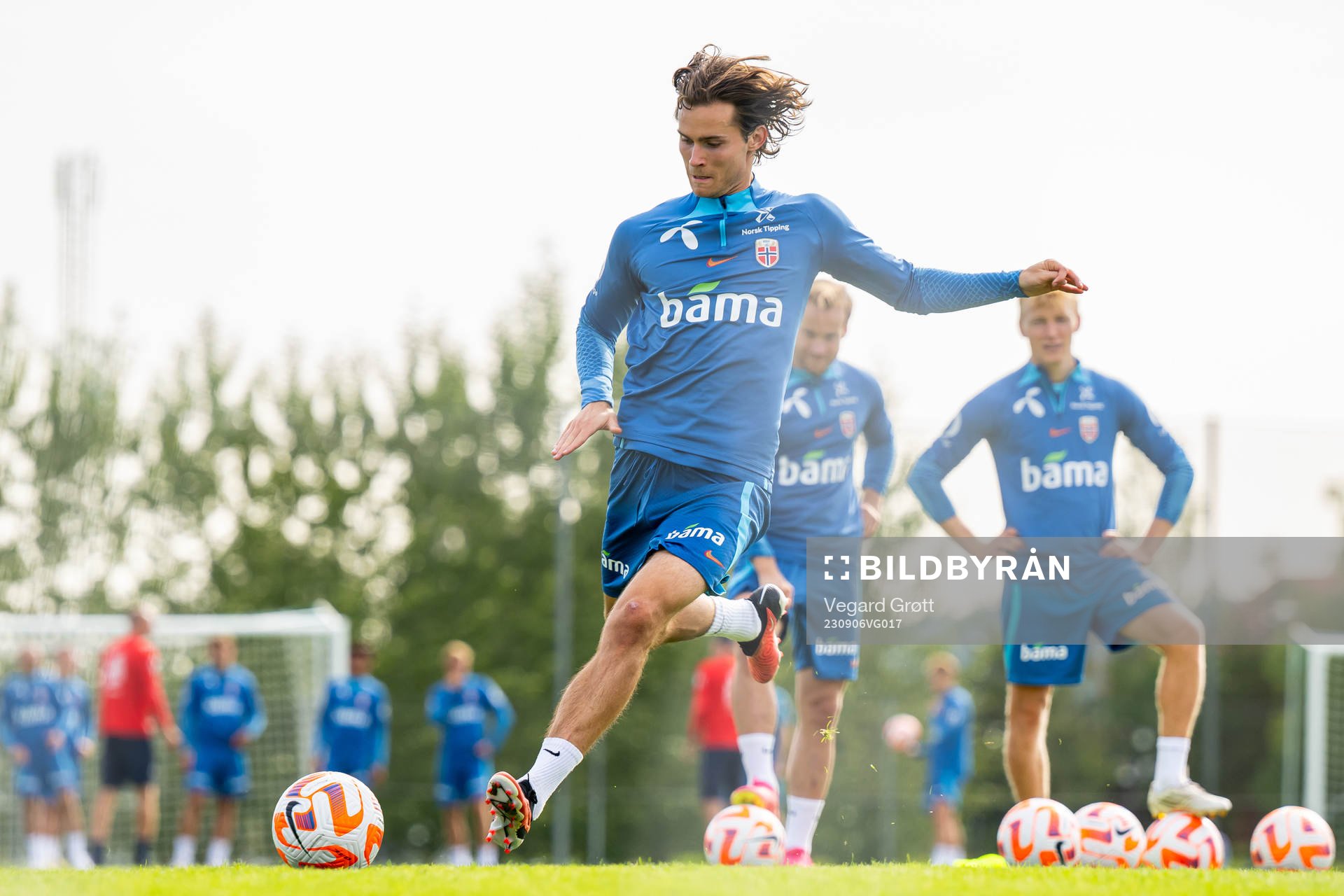 Markus Solbakken of the Norwegian national football team