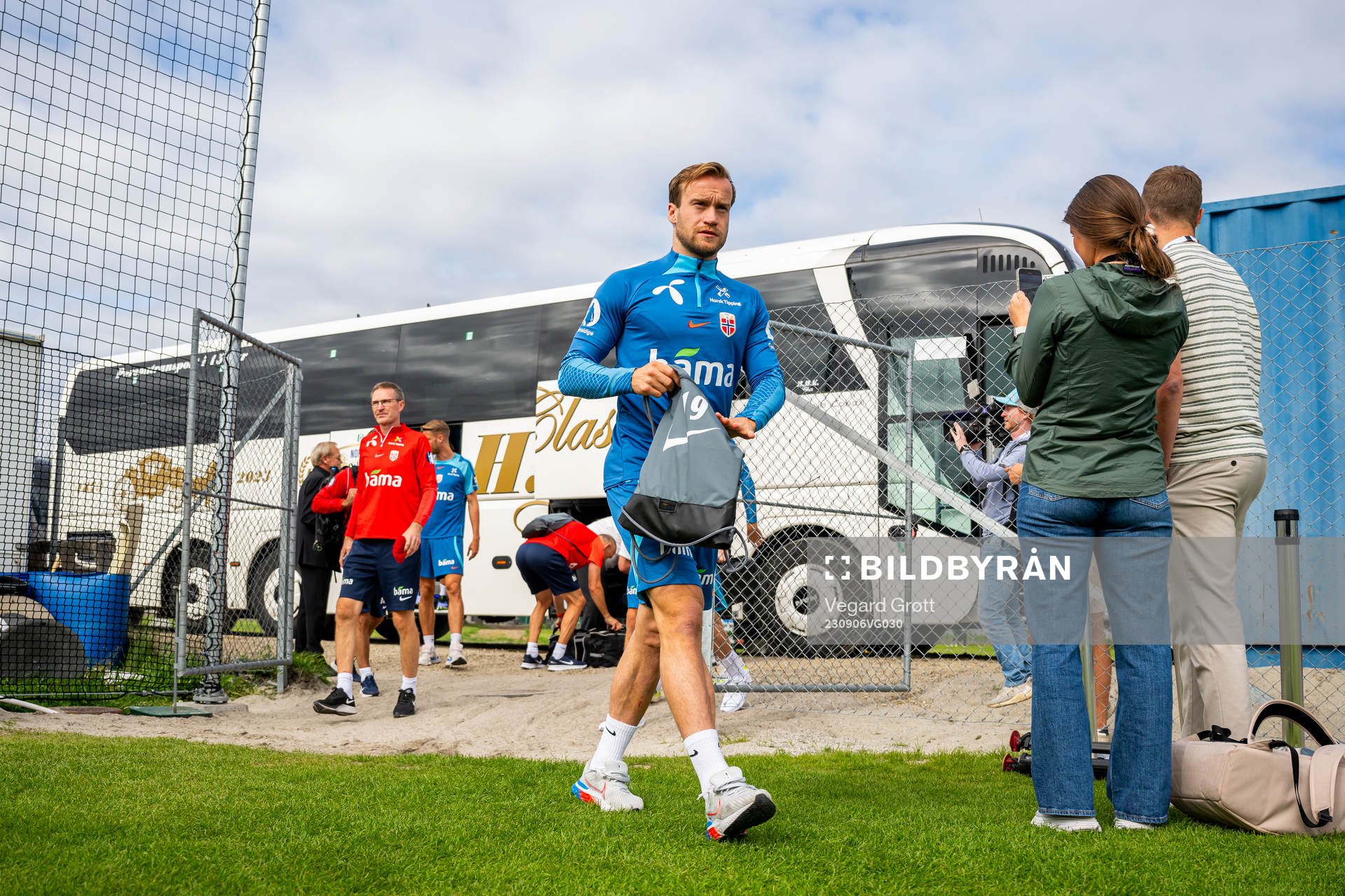 Bård Finne of the Norwegian national football team