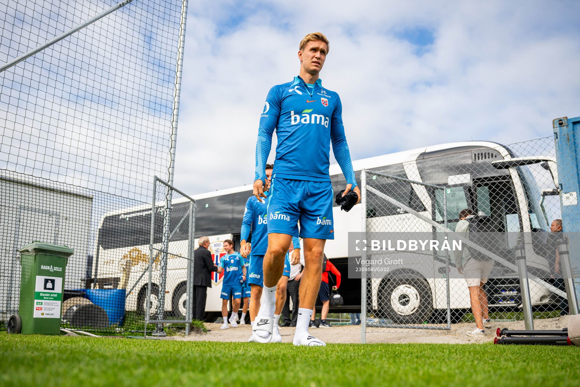 Ola Solbakken of the Norwegian national football team