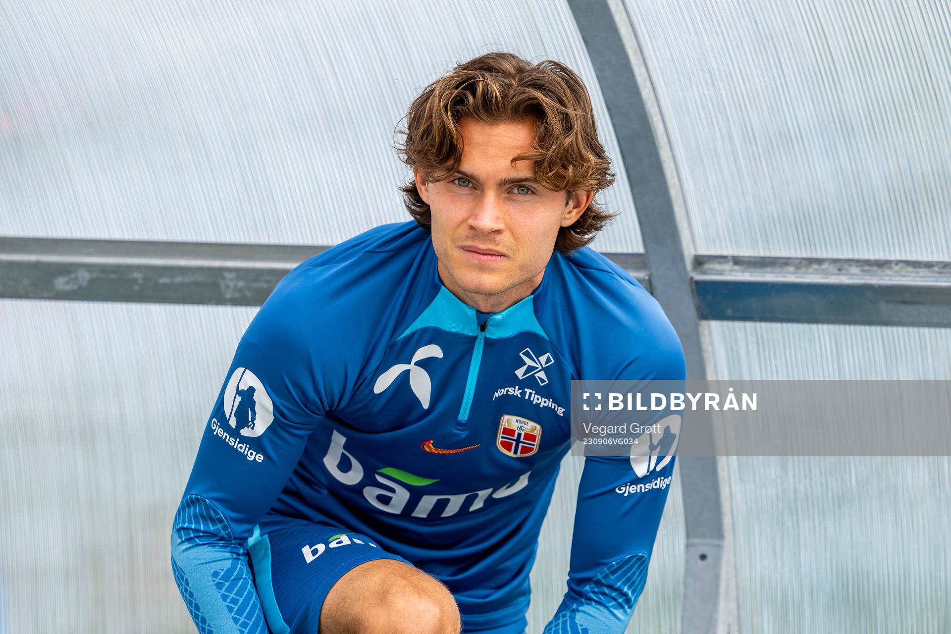 Markus Solbakken of the Norwegian national football team