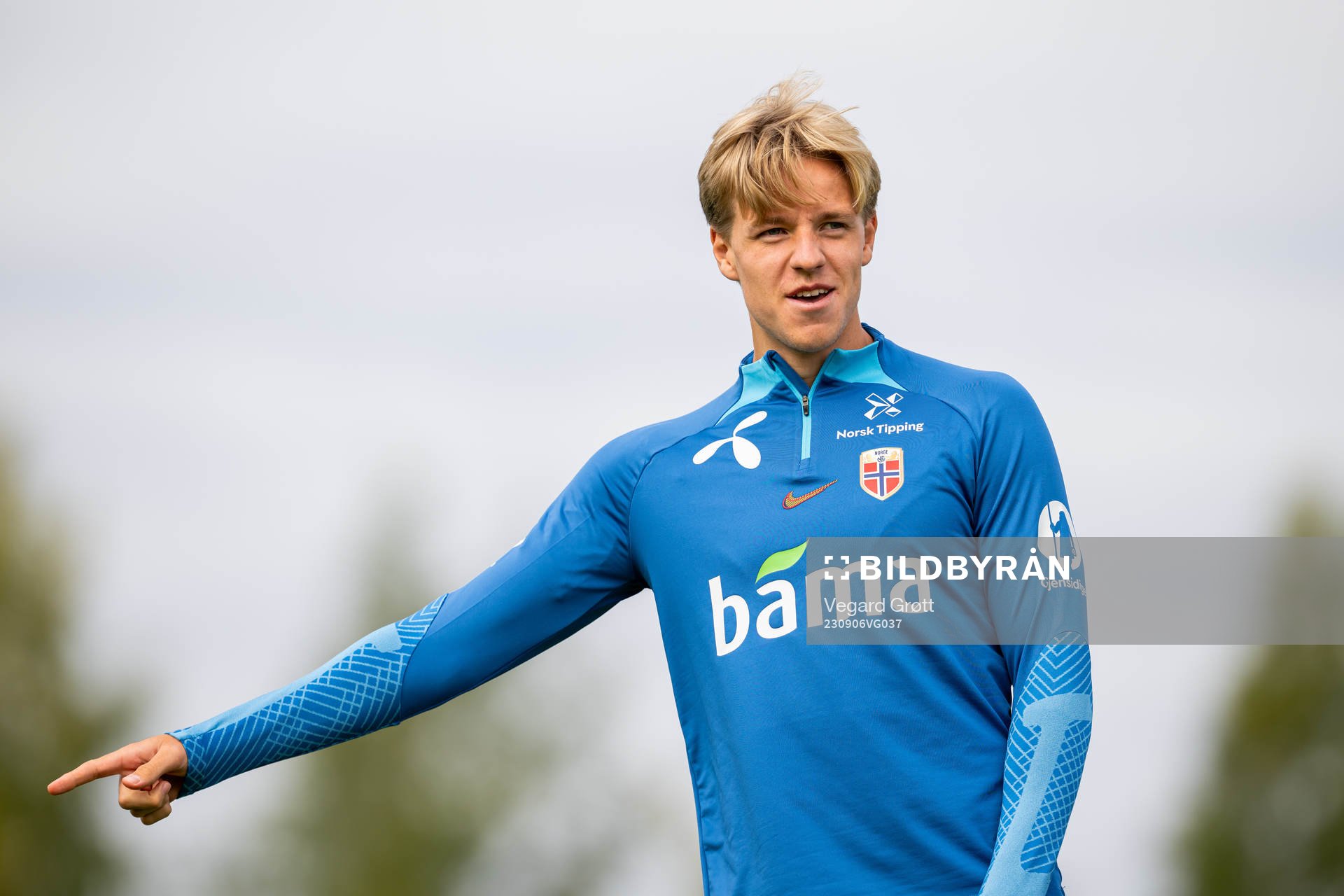 Jesper Daland of the Norwegian national football team