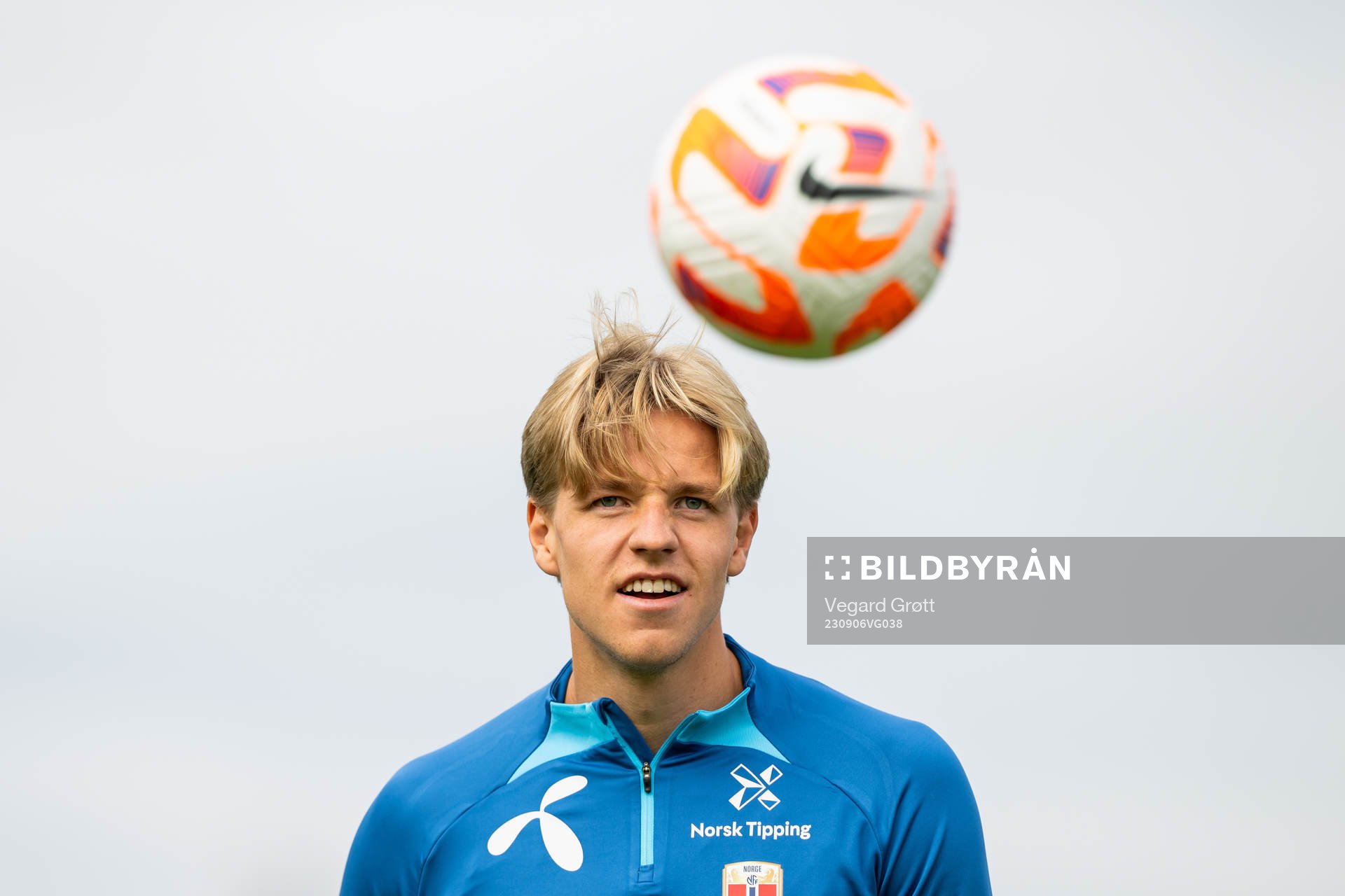 Jesper Daland of the Norwegian national football team