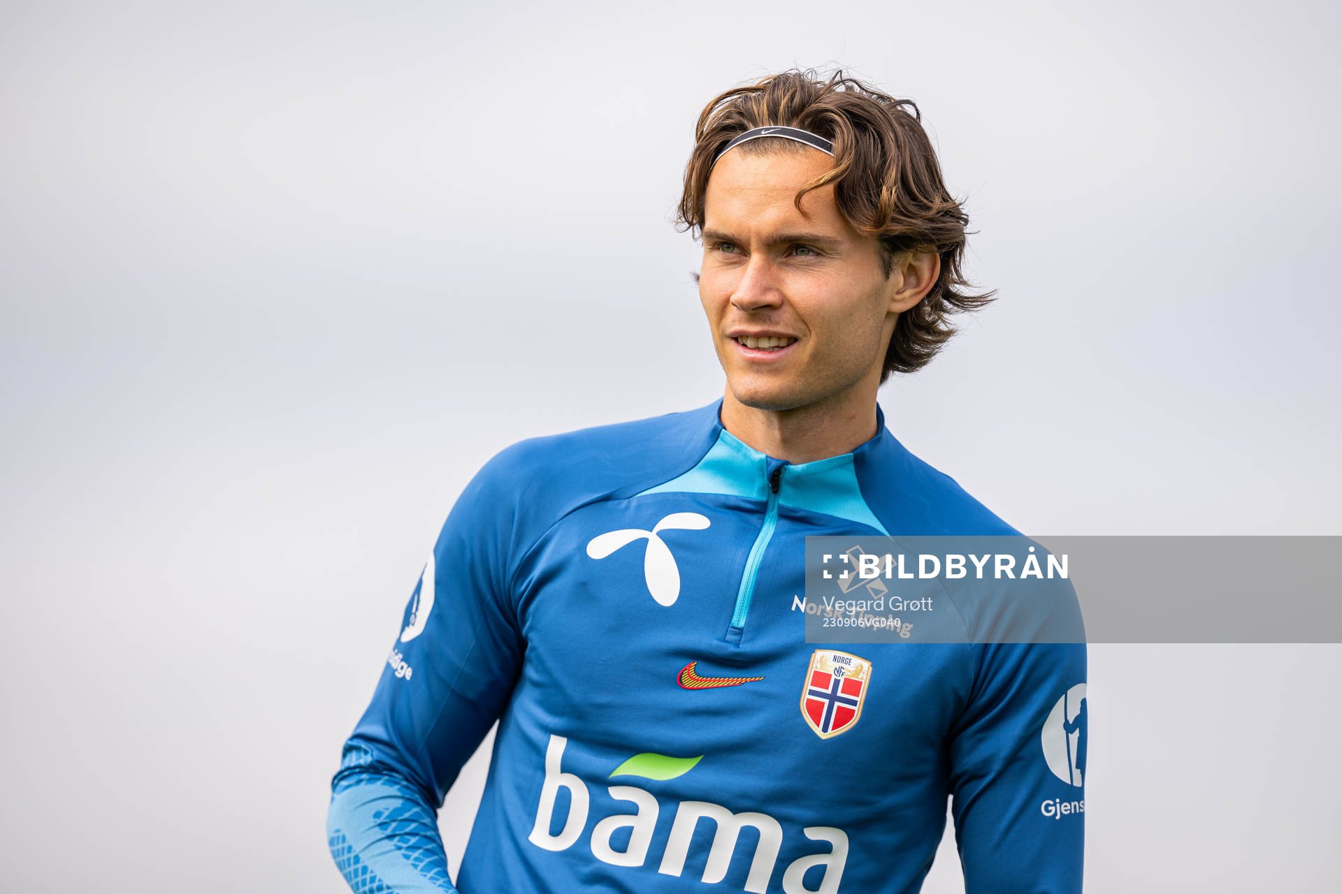 Markus Solbakken of the Norwegian national football team