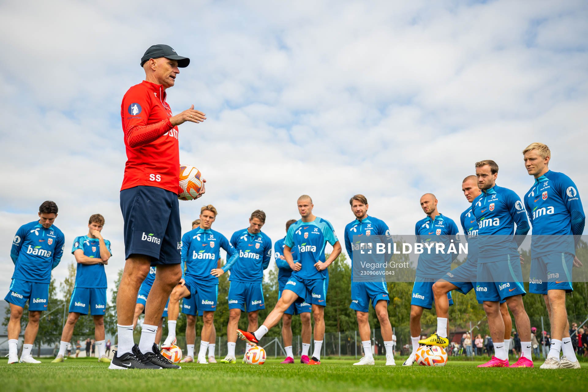 Ståle Solbakken, head coach of the Norwegian national