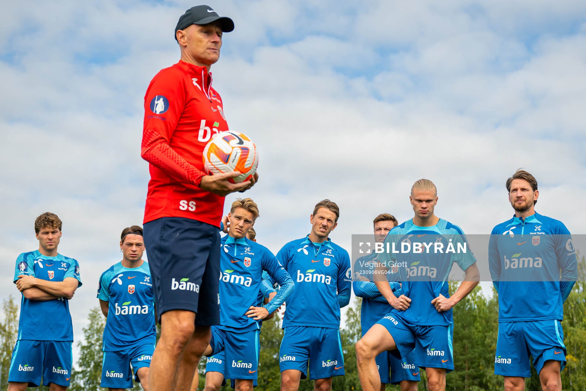 Emil Breivik, Patrick Berg, Martin Ødegaard, Sander Berge,