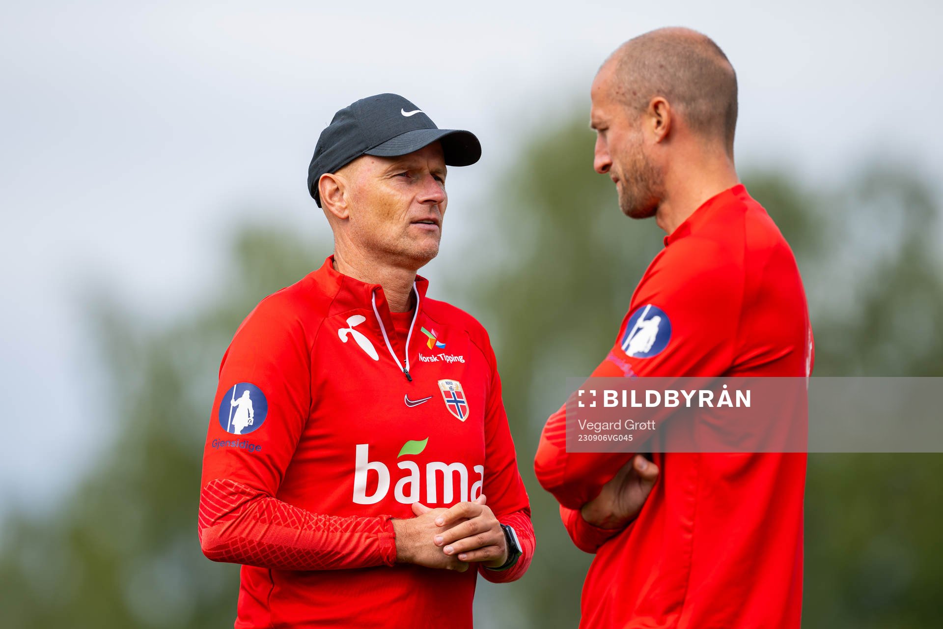 Ståle Solbakken, head coach of the Norwegian national
