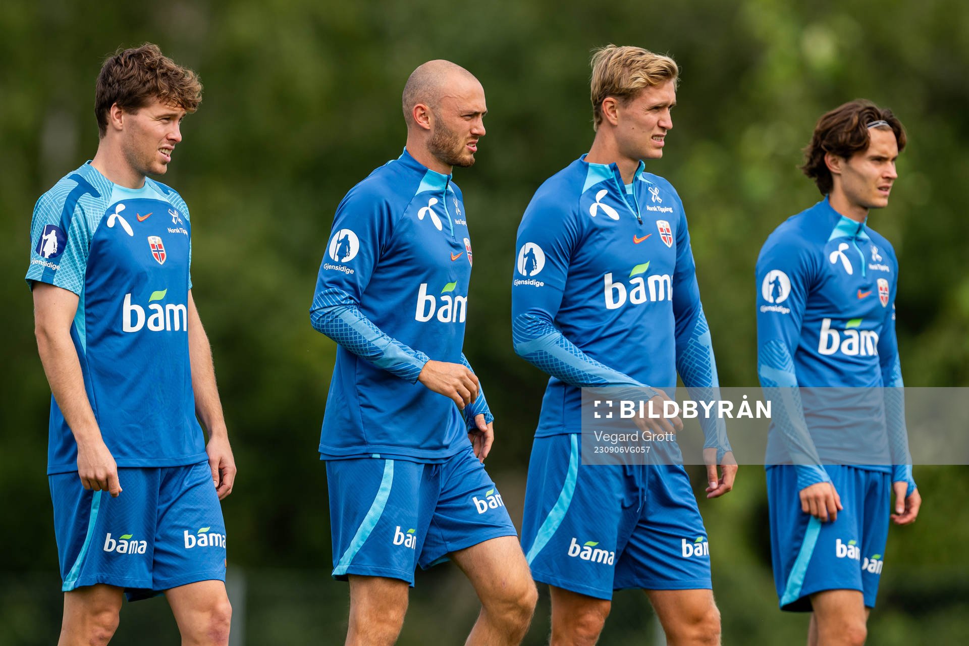 Emil Breivik, Fredrik Aursnes, Ola Solbakken and Markus