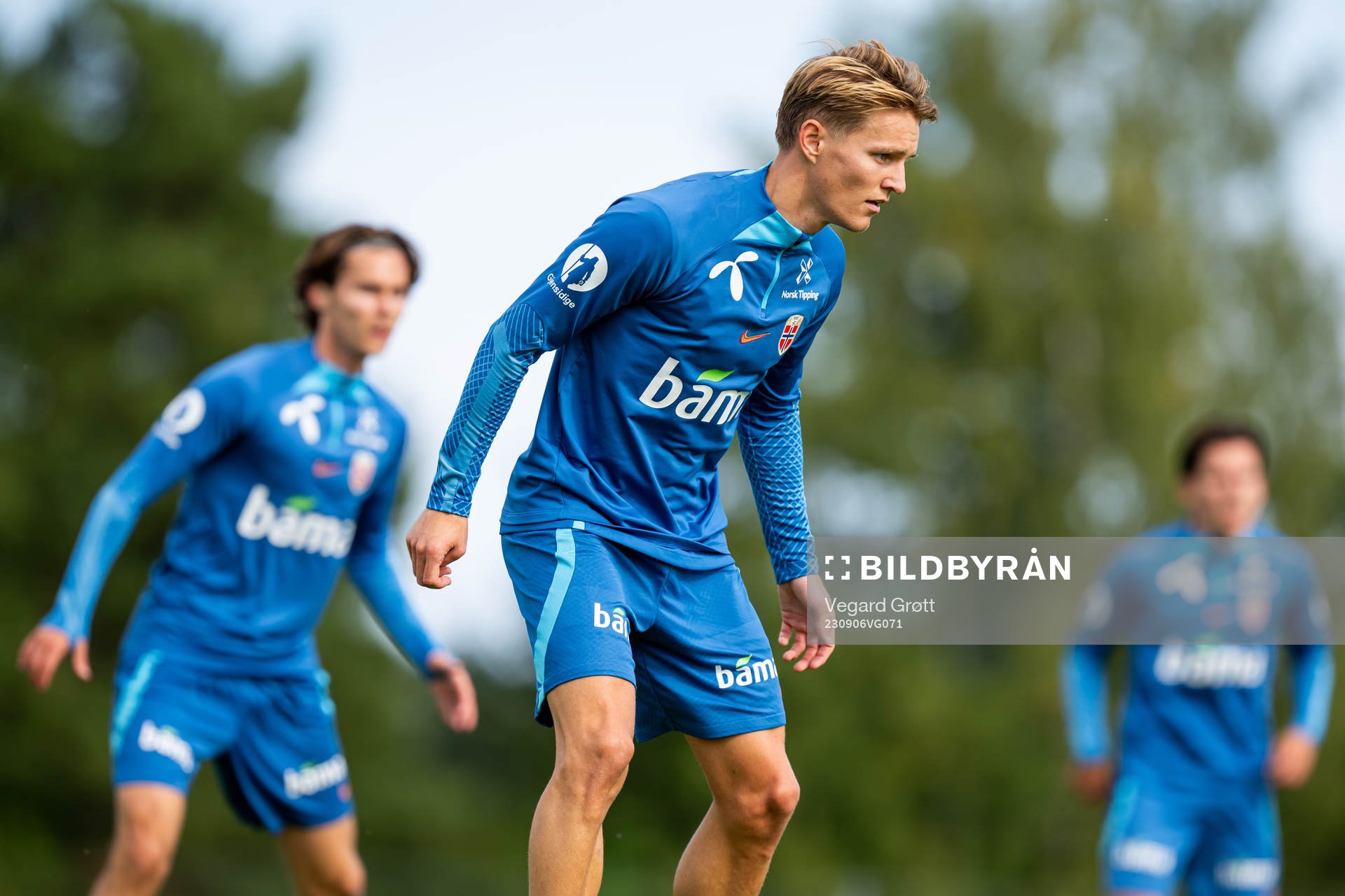 Martin Ødegaard of the Norwegian national football team