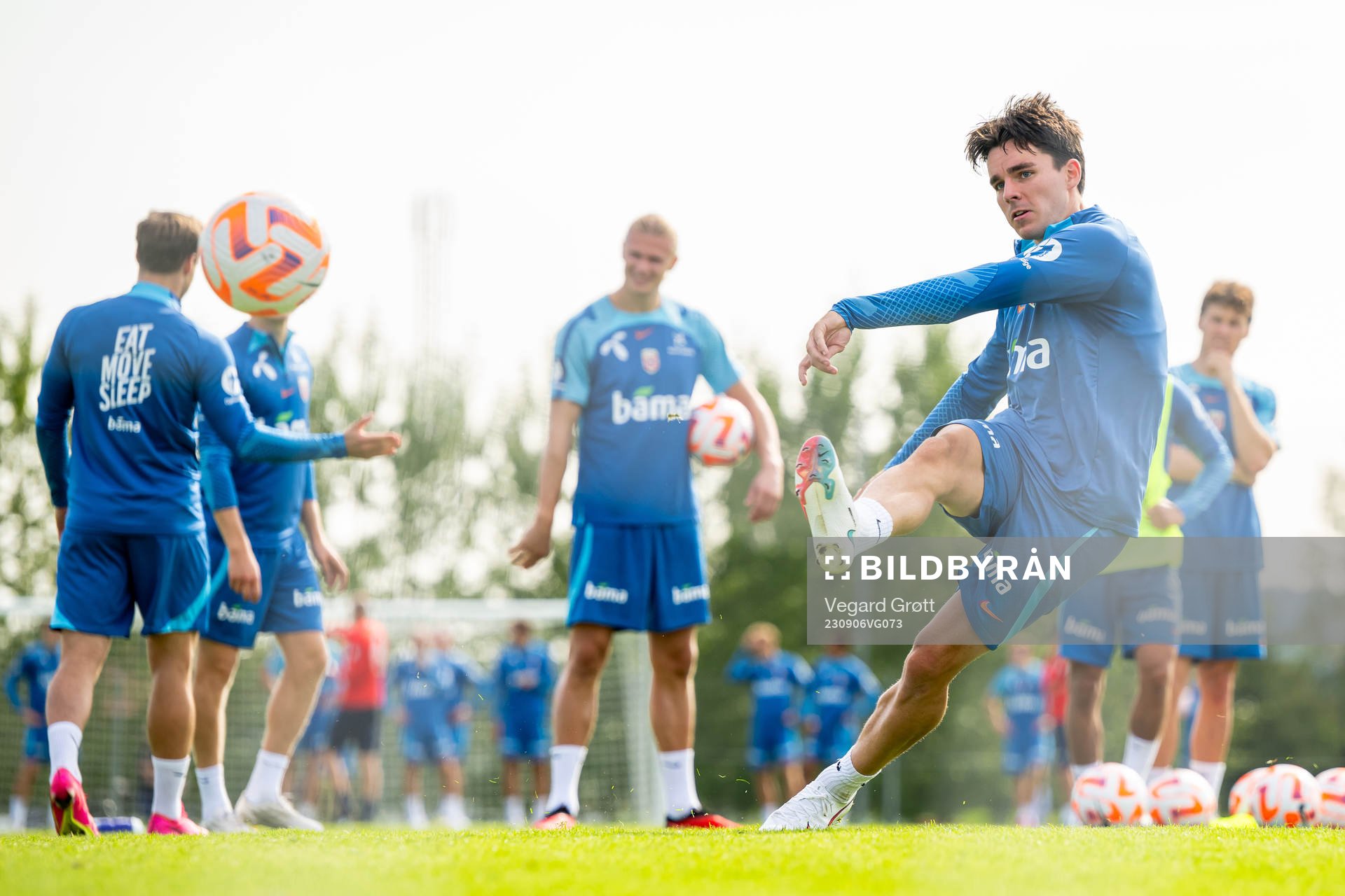 Hugo Vetlesen of the Norwegian national football team