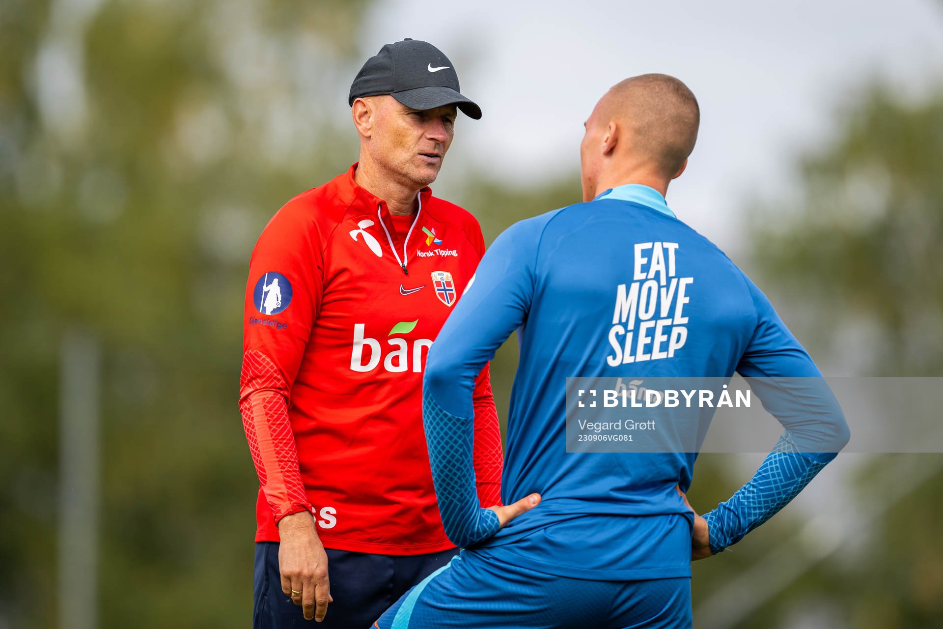 Ståle Solbakken, head coach of the Norwegian national