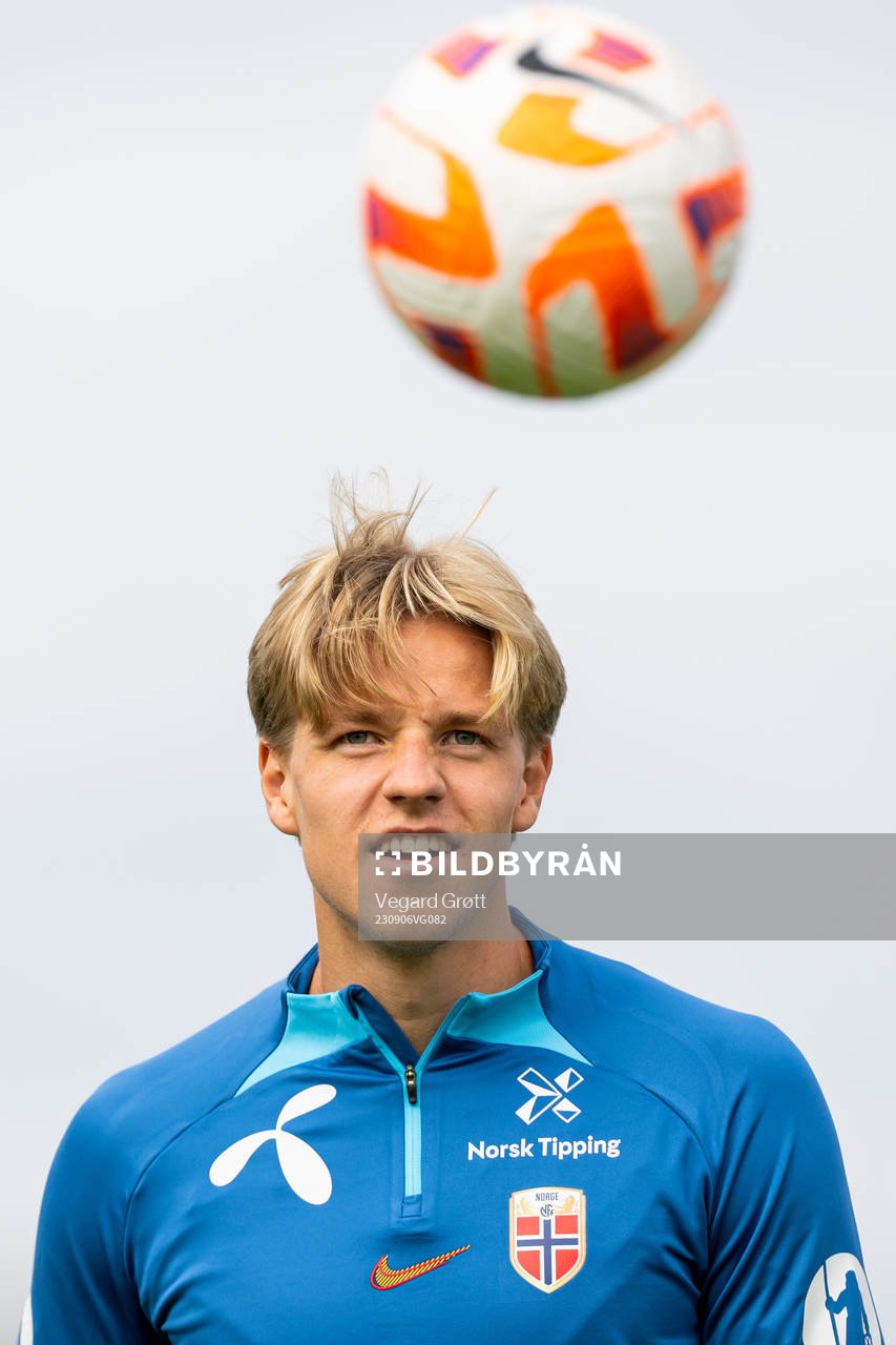 Jesper Daland of the Norwegian national football team
