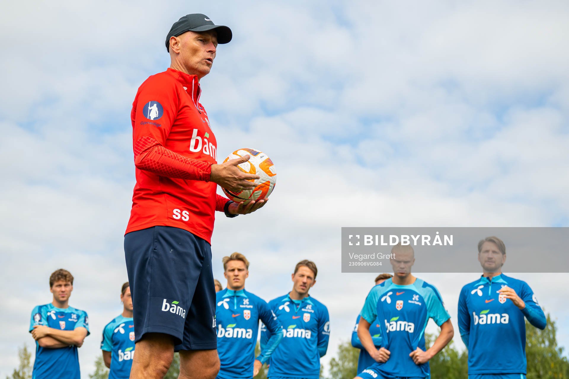 Ståle Solbakken, head coach of the Norwegian national