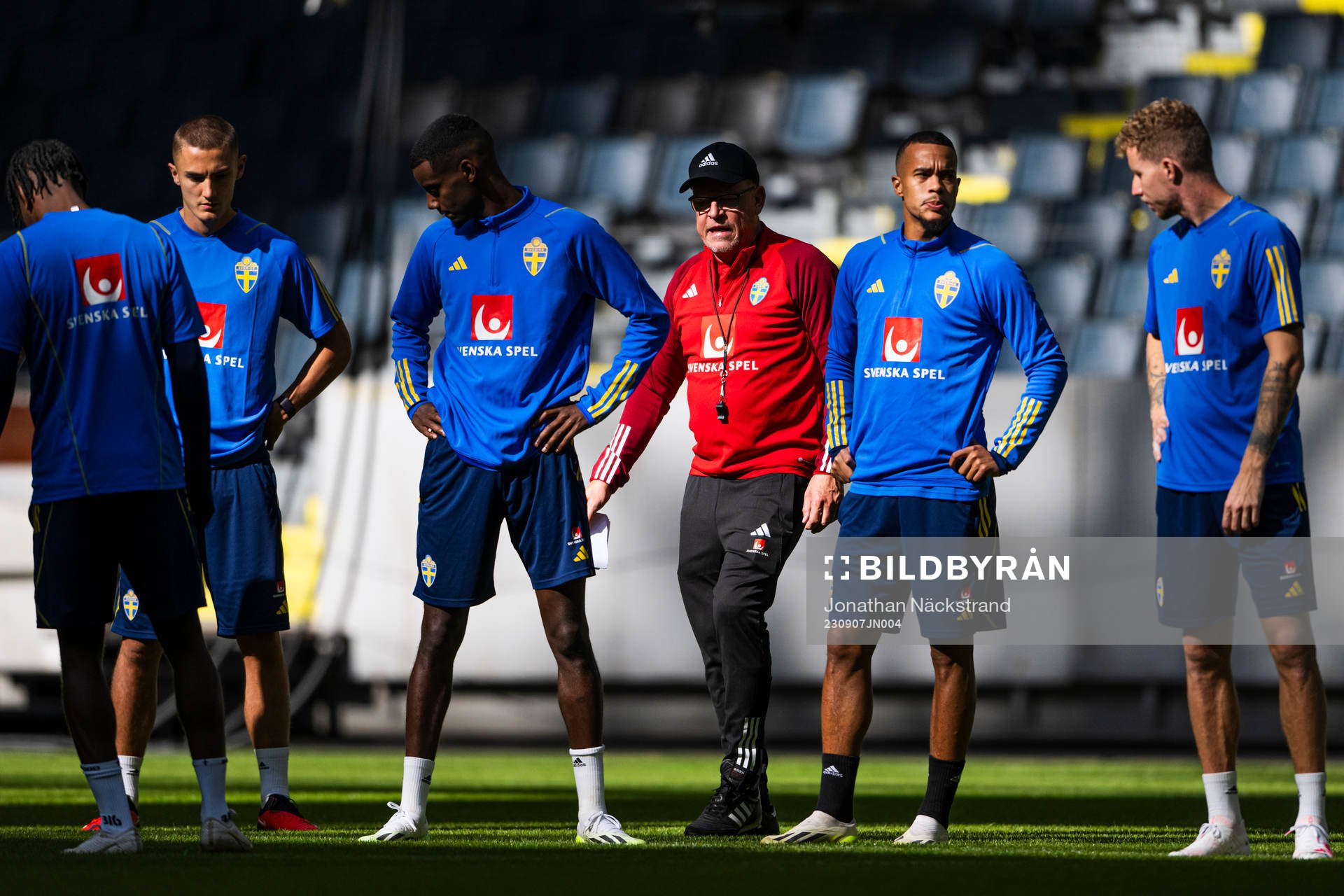 Head coach Janne Andersson of the Swedish national football