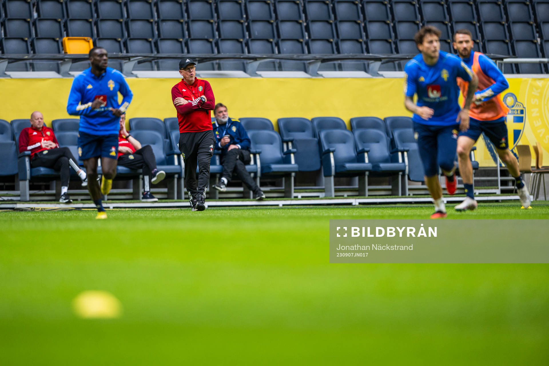 Head coach Janne Andersson of the Swedish national football
