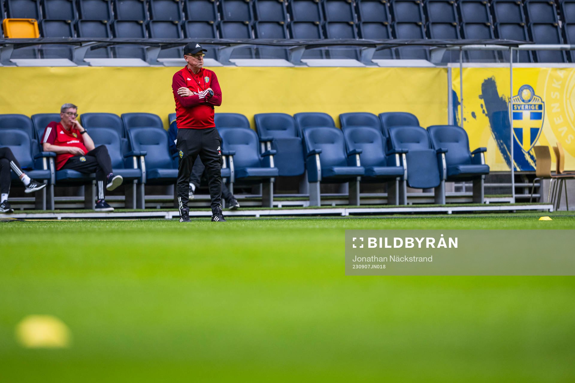 Head coach Janne Andersson of the Swedish national football
