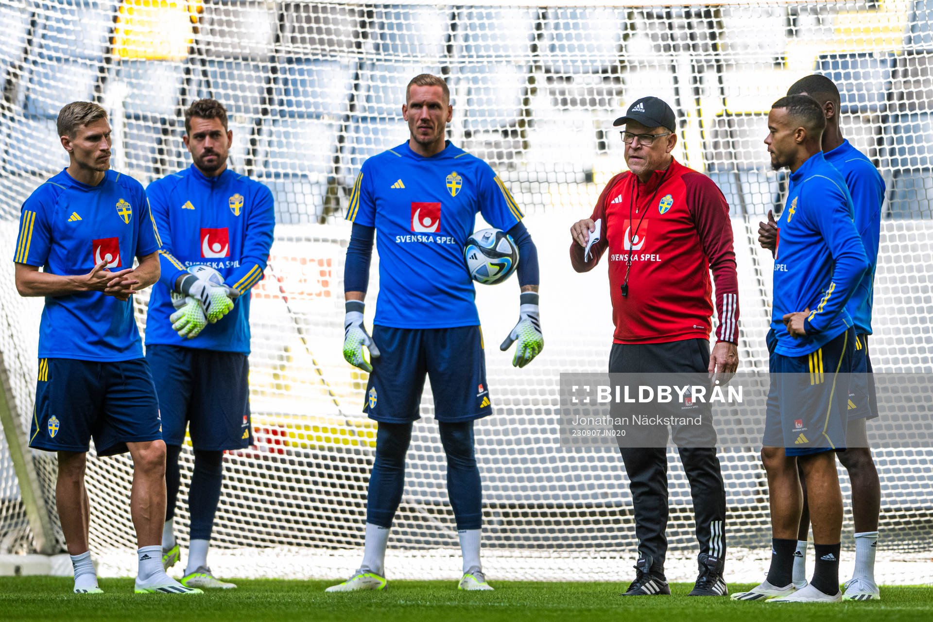 Head coach Janne Andersson of the Swedish national football